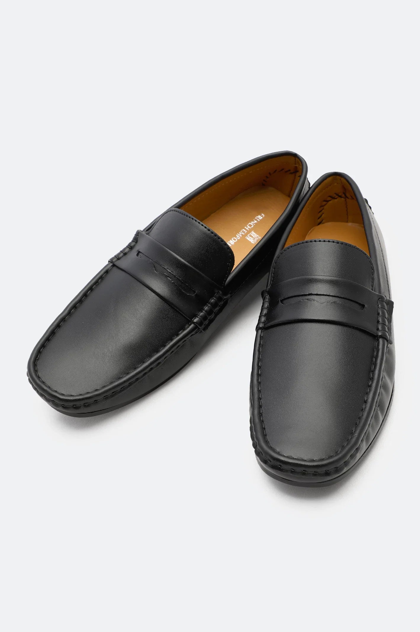 Black Men Casual Mocassins Shoes