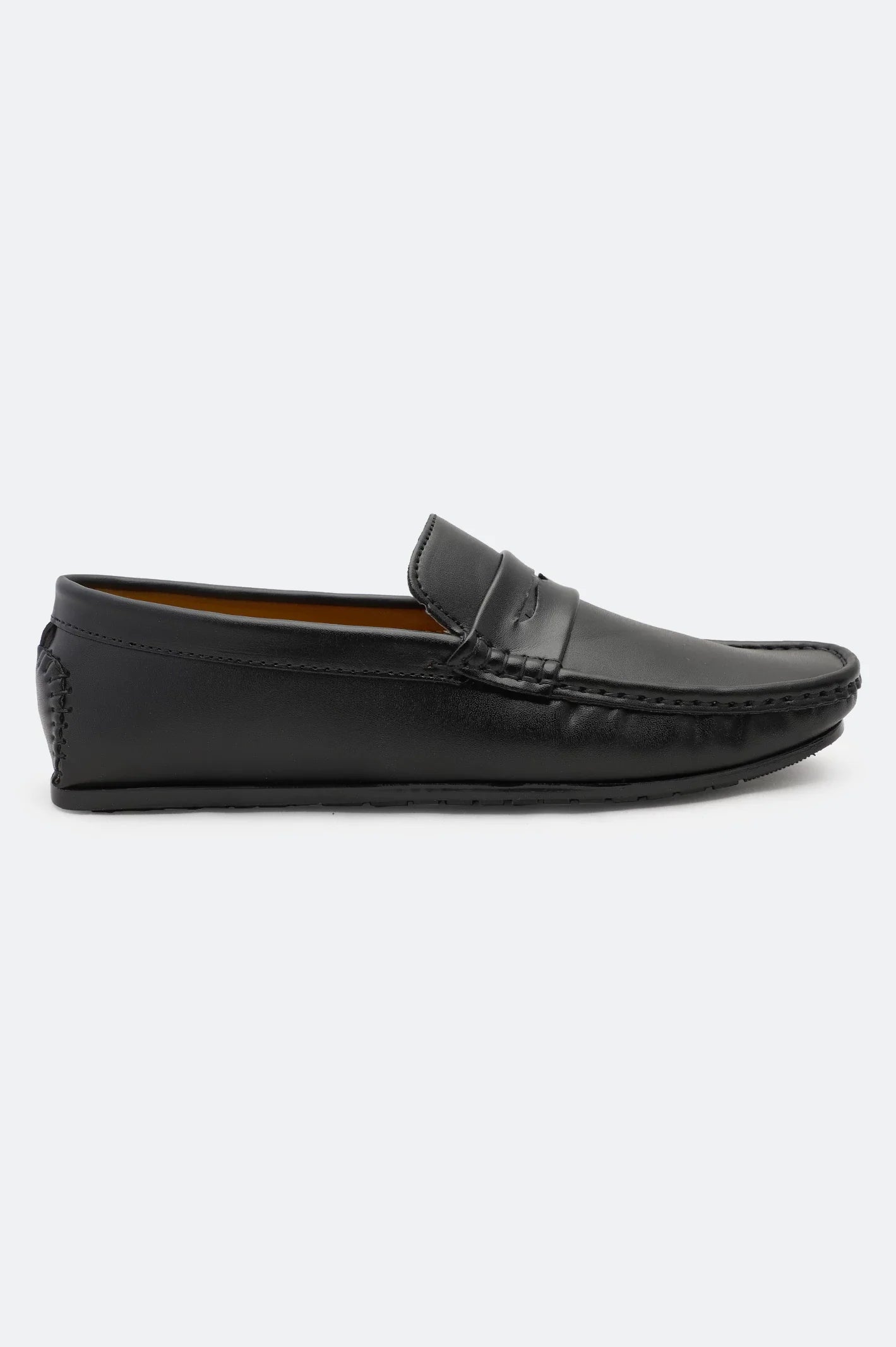 Black Men Casual Mocassins Shoes