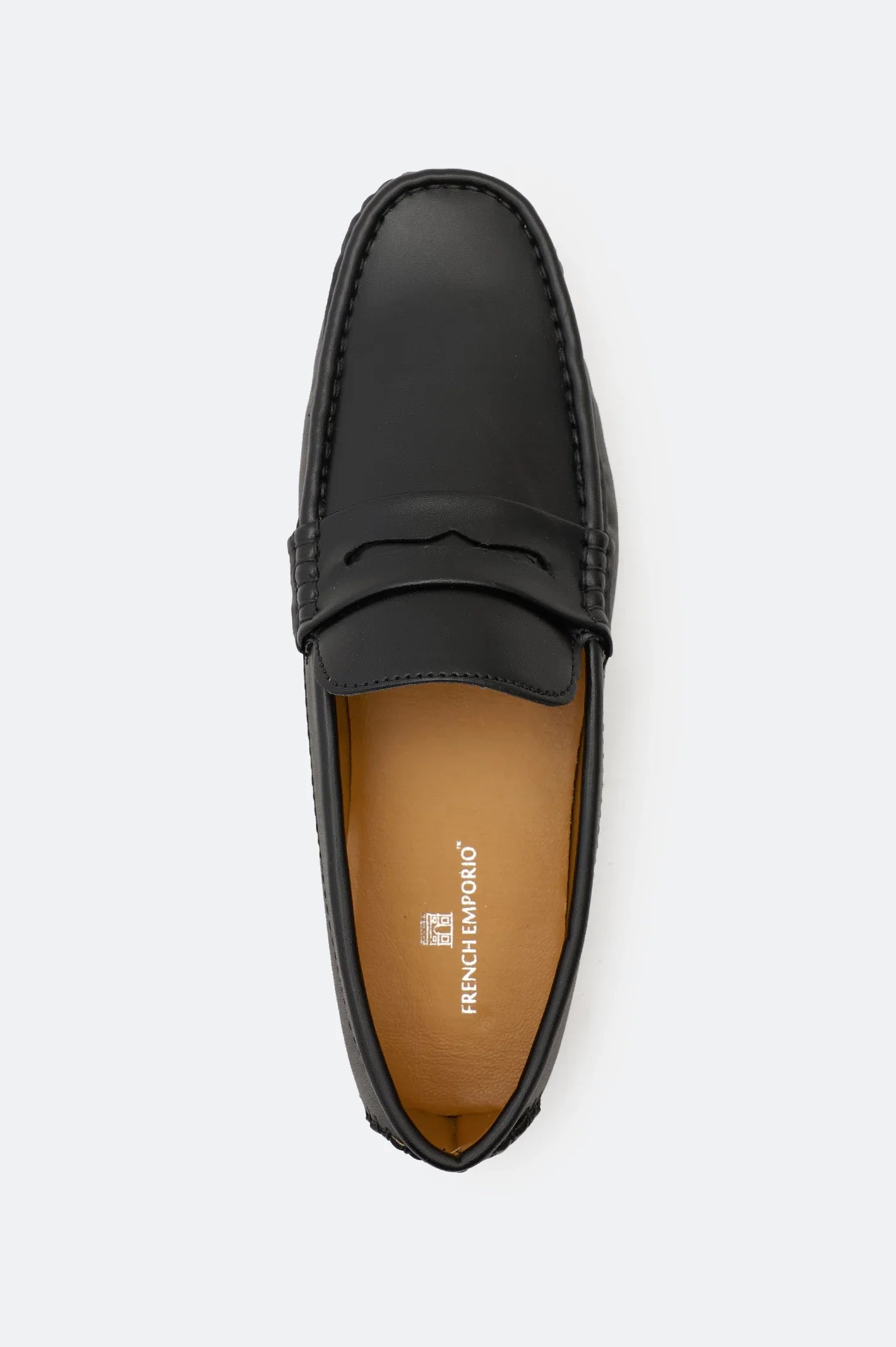 Black Men Casual Mocassins Shoes