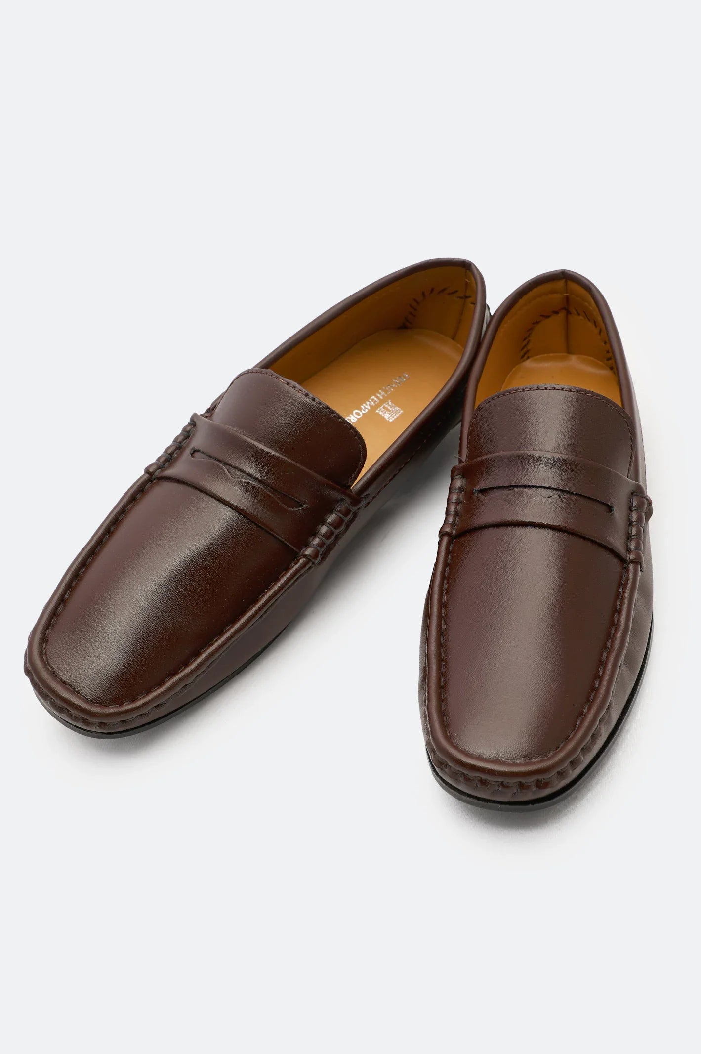 Brown Men Casual Mocassins Shoes