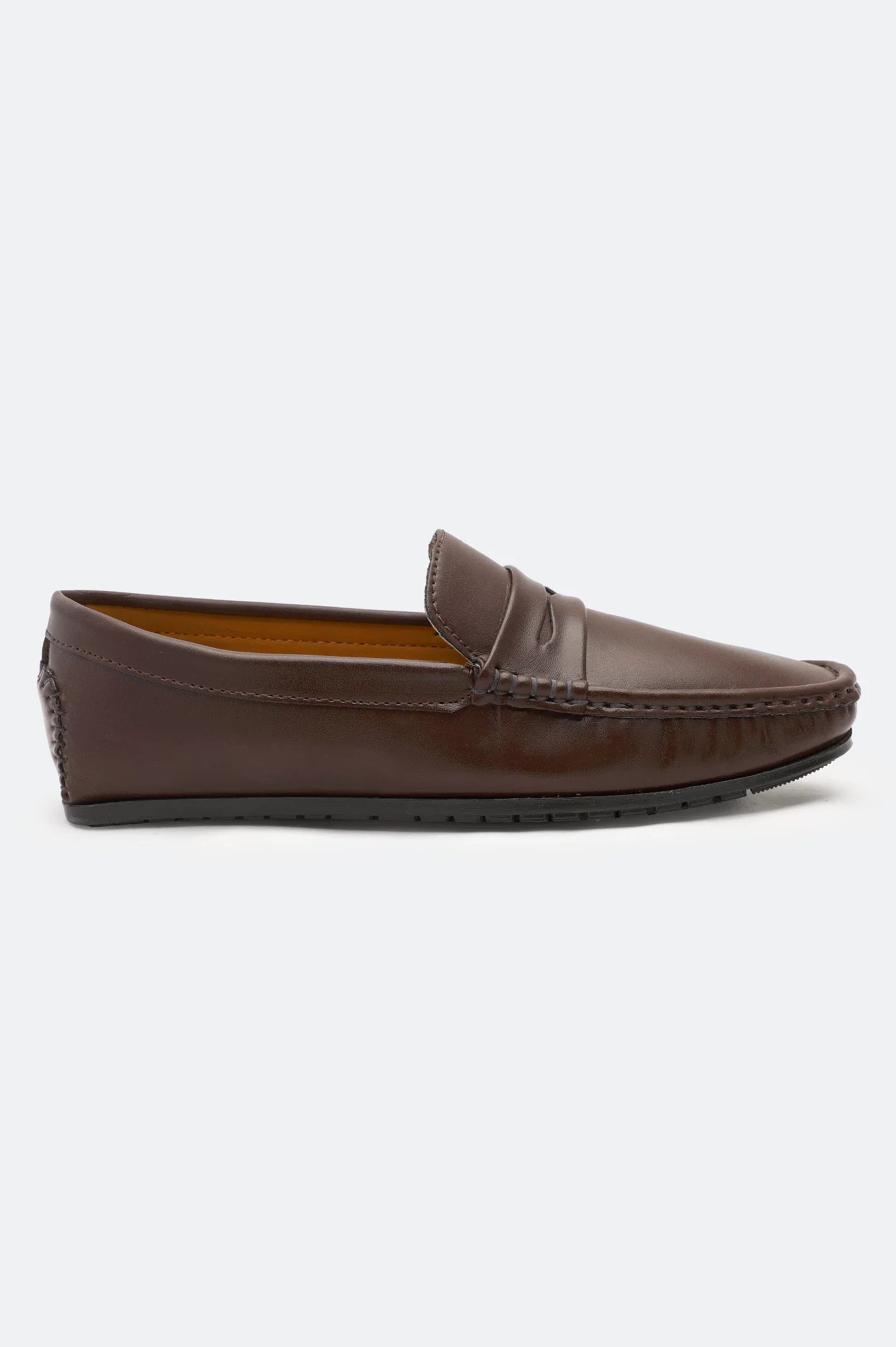 Brown Men Casual Mocassins Shoes