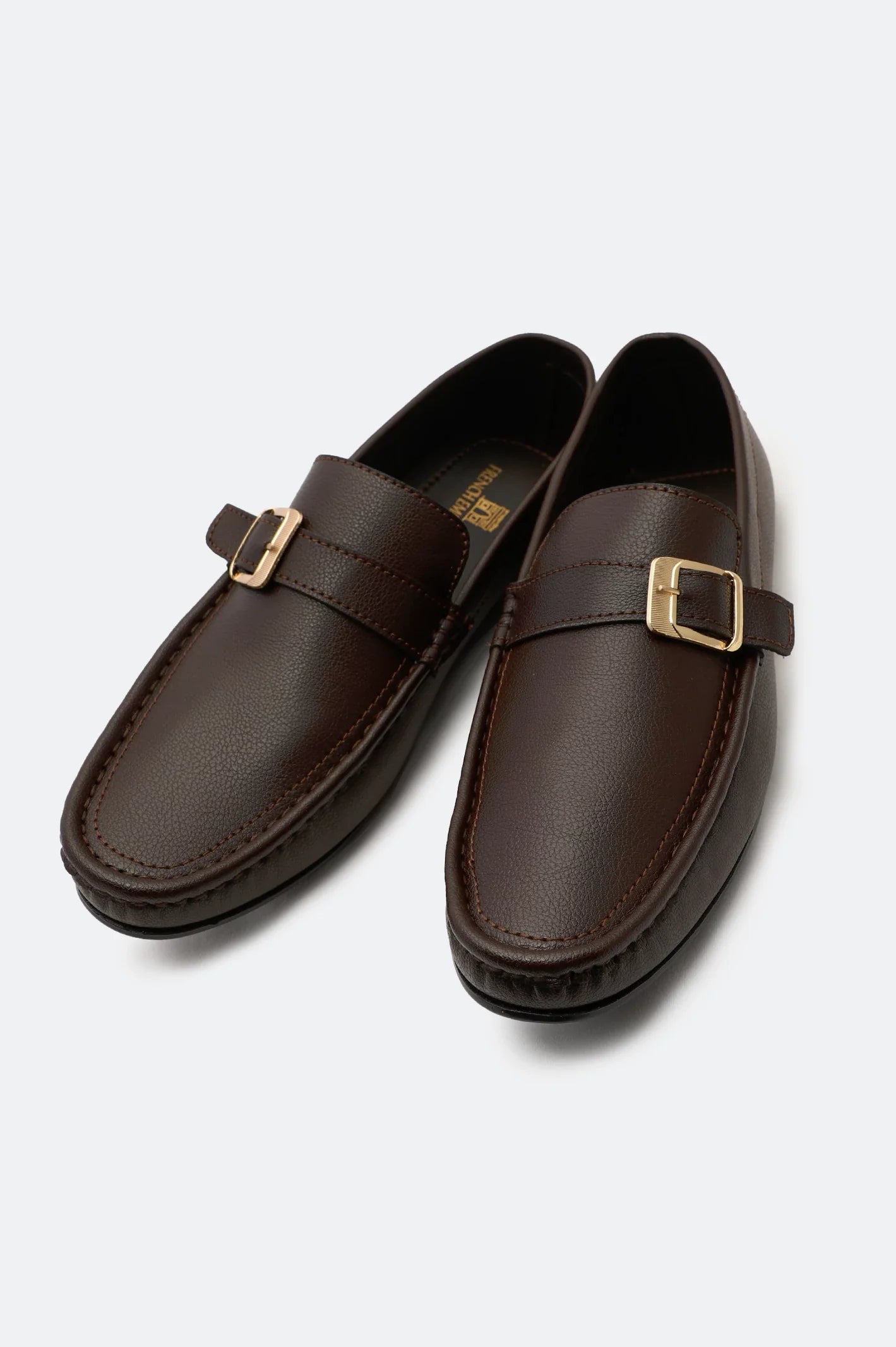 Coffee Casual Mocassins Shoes From French Emporio By Diners