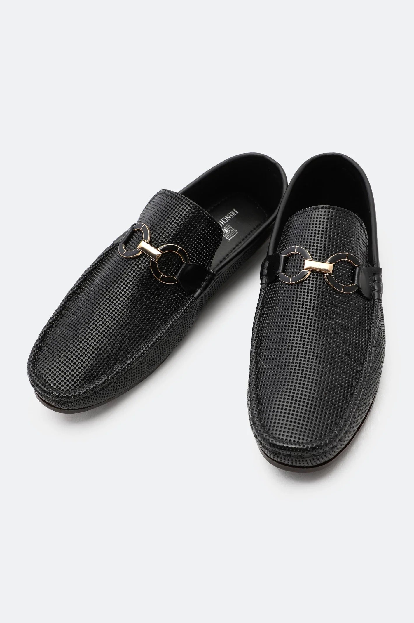 Black Men Casual Mocassins Shoes