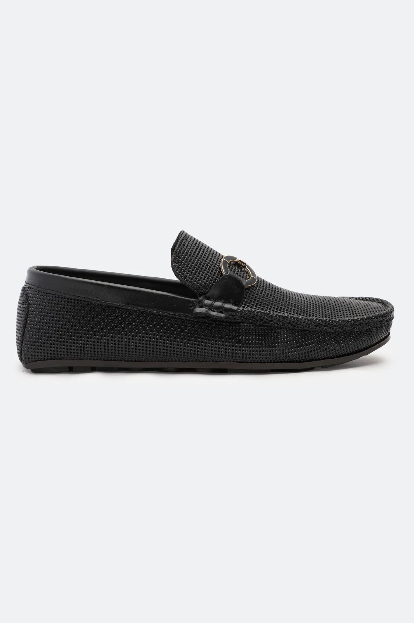 Black Men Casual Mocassins Shoes