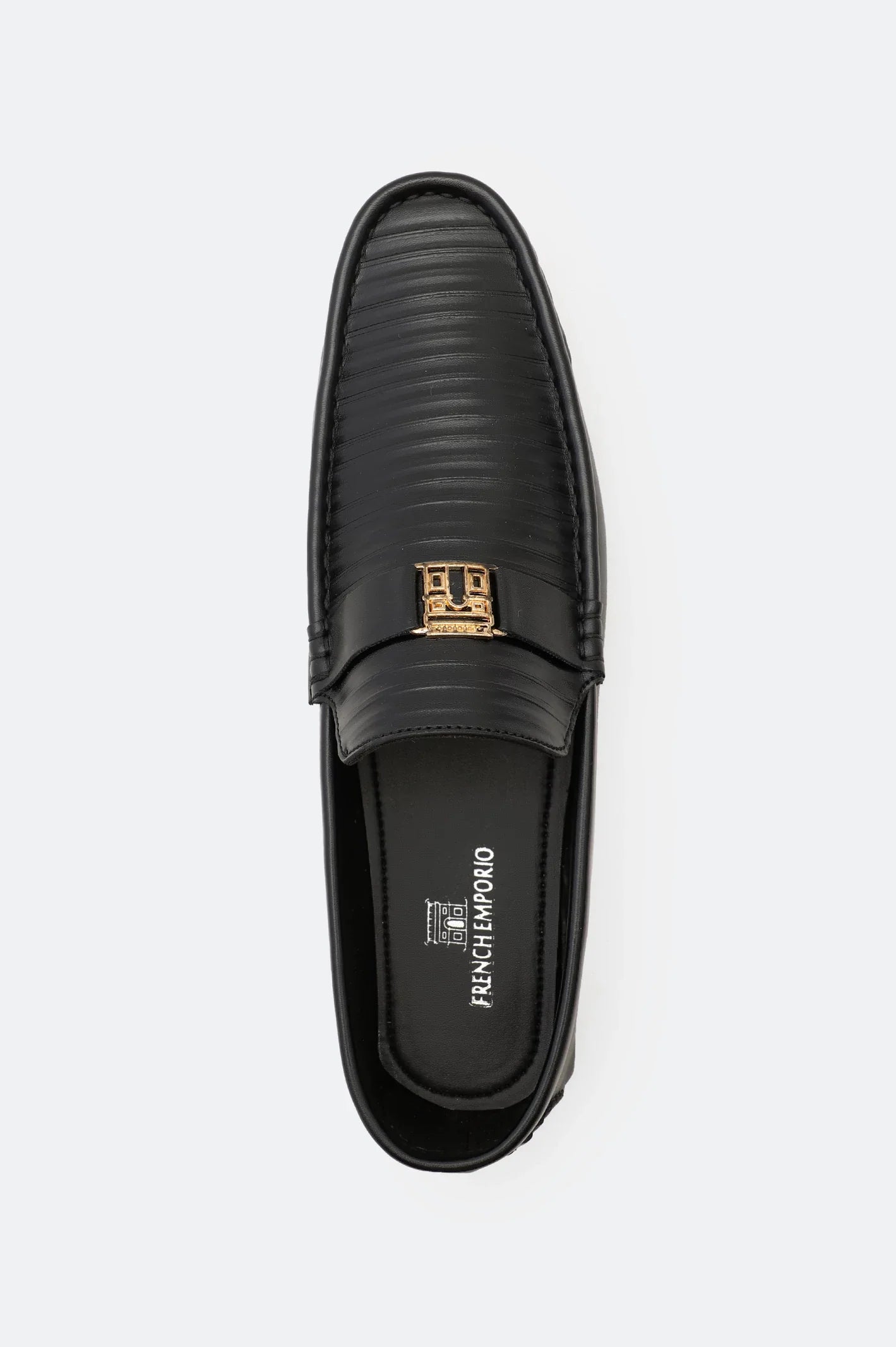 Black Men Casual Mocassins Shoes