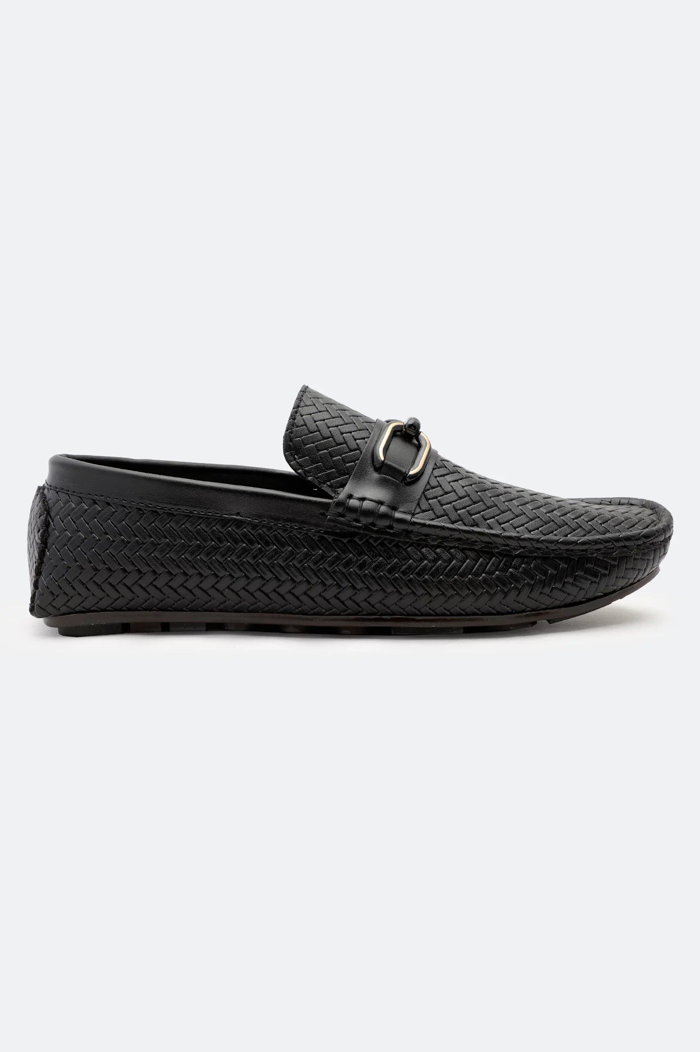 Black Men Casual Mocassins Shoes