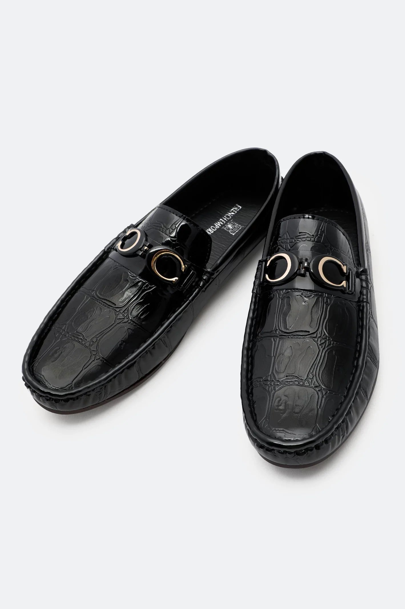 Black Men Casual Mocassins Shoes