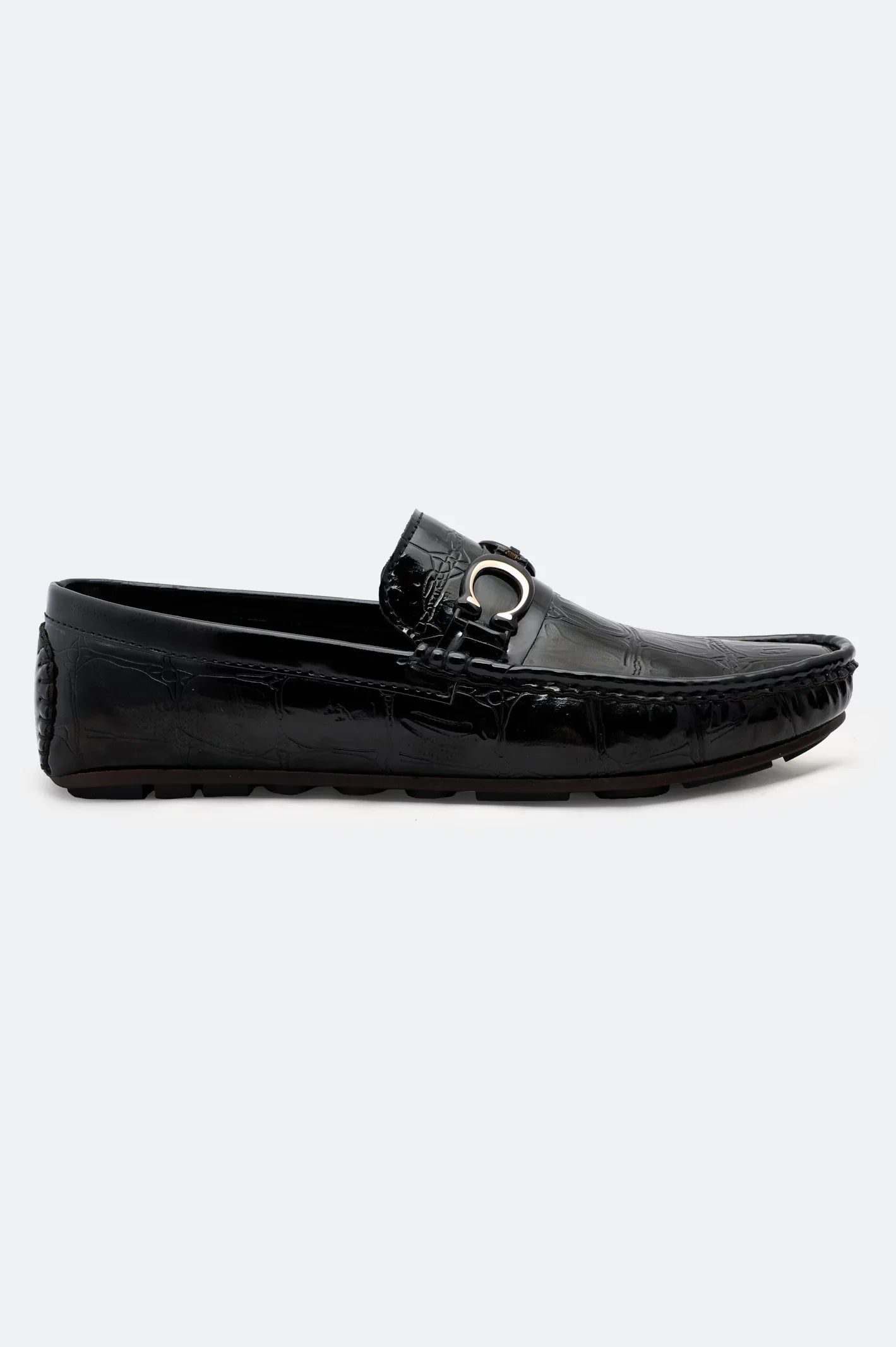 Black Men Casual Mocassins Shoes