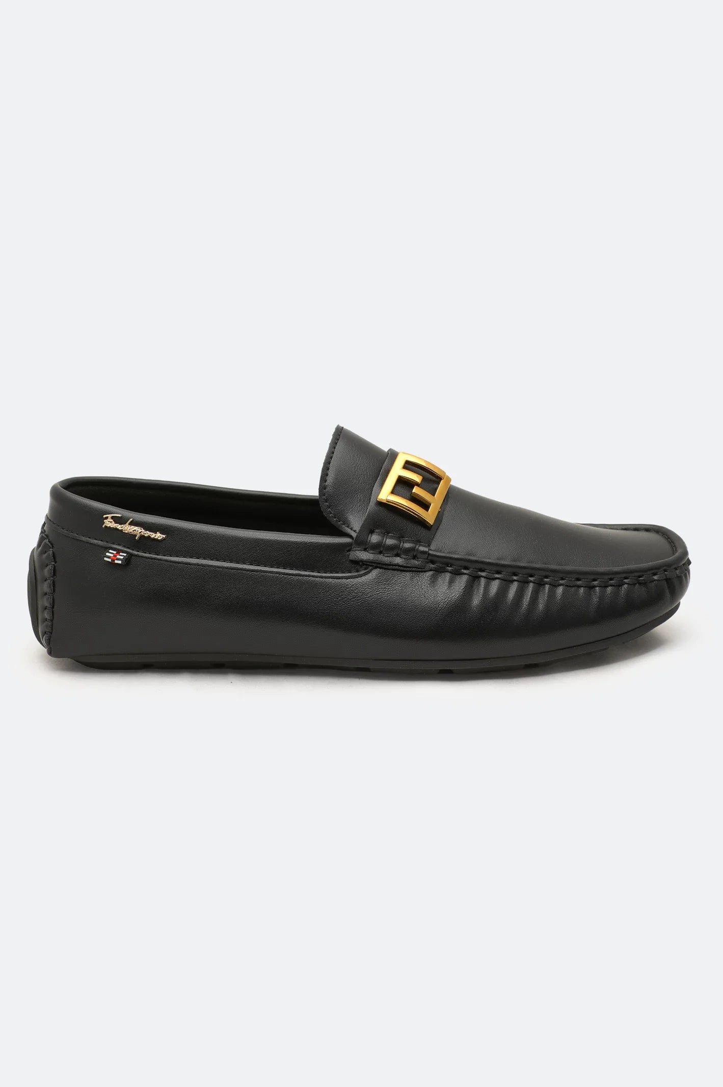 Black Casual Moccassins Shoes
