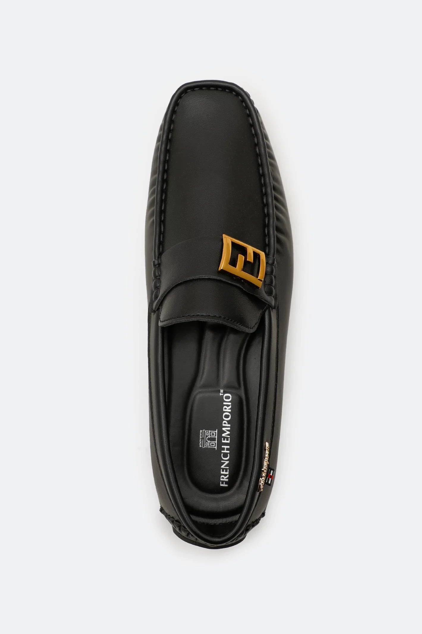 Black Casual Moccassins Shoes