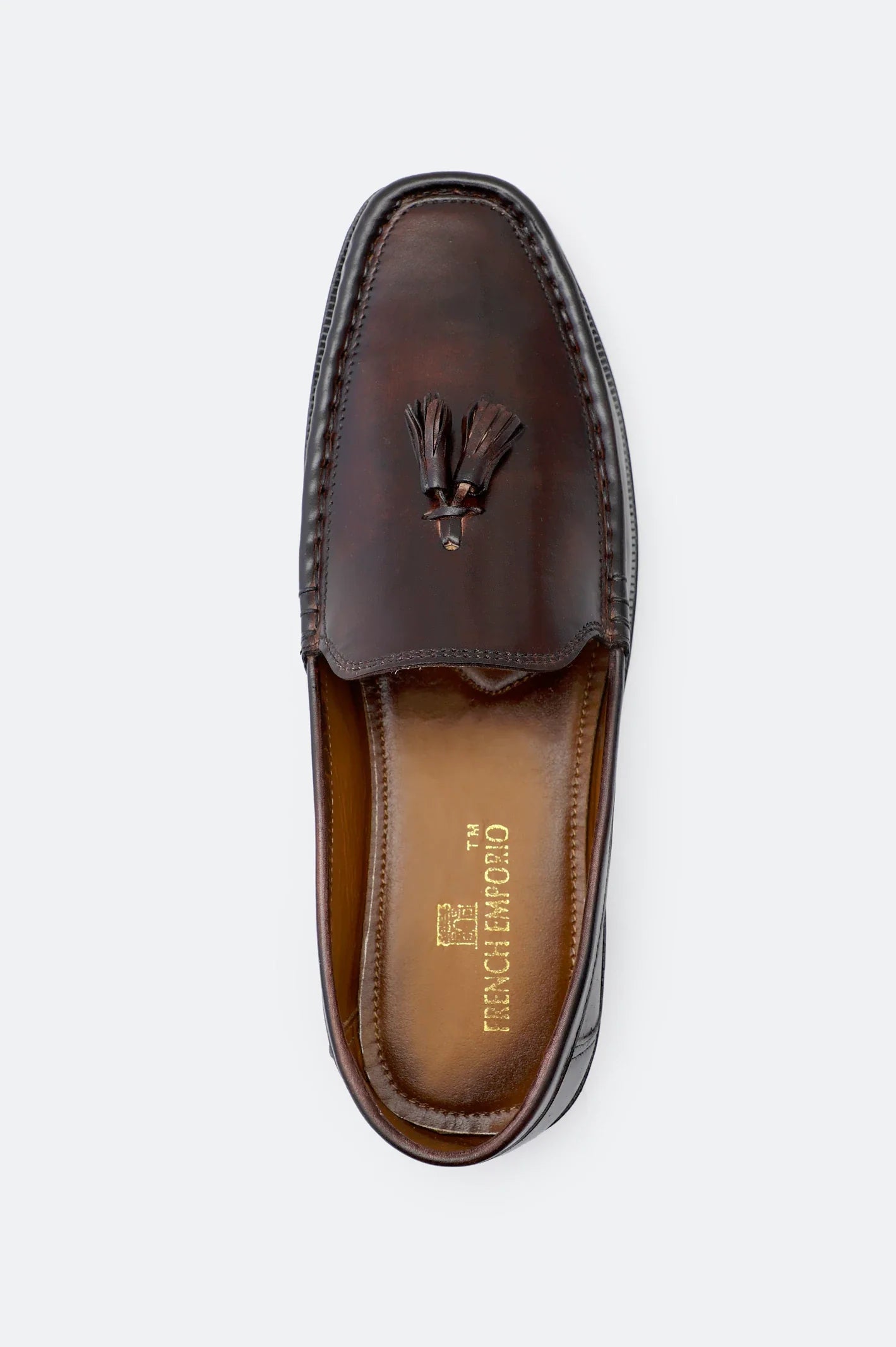 Brown Monk Tassel Formal Shoes