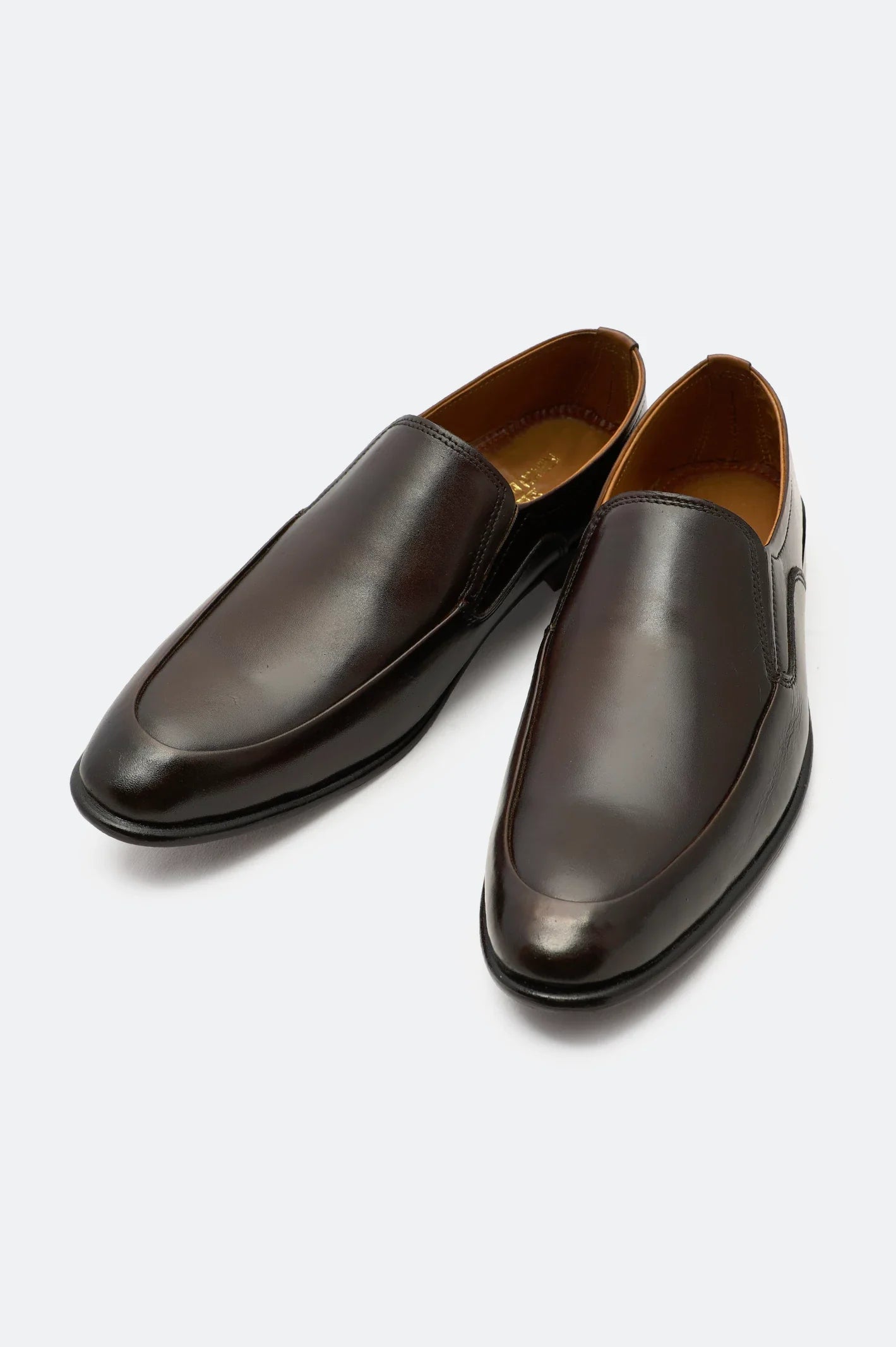 Brown Moccasins Formal Shoes From French Emporio By Diners