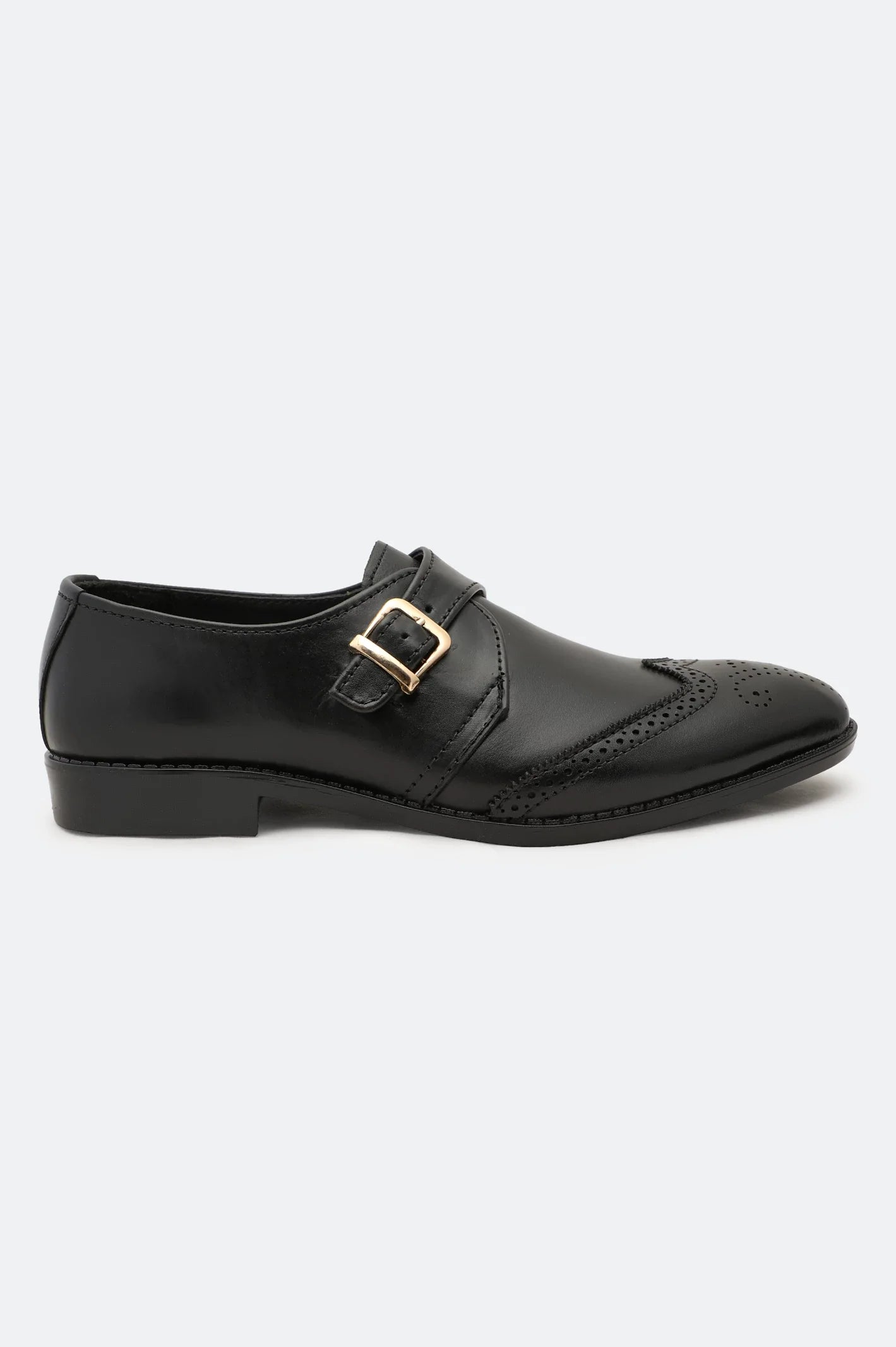 Black Monk Formal Shoes From French Emporio By Diners