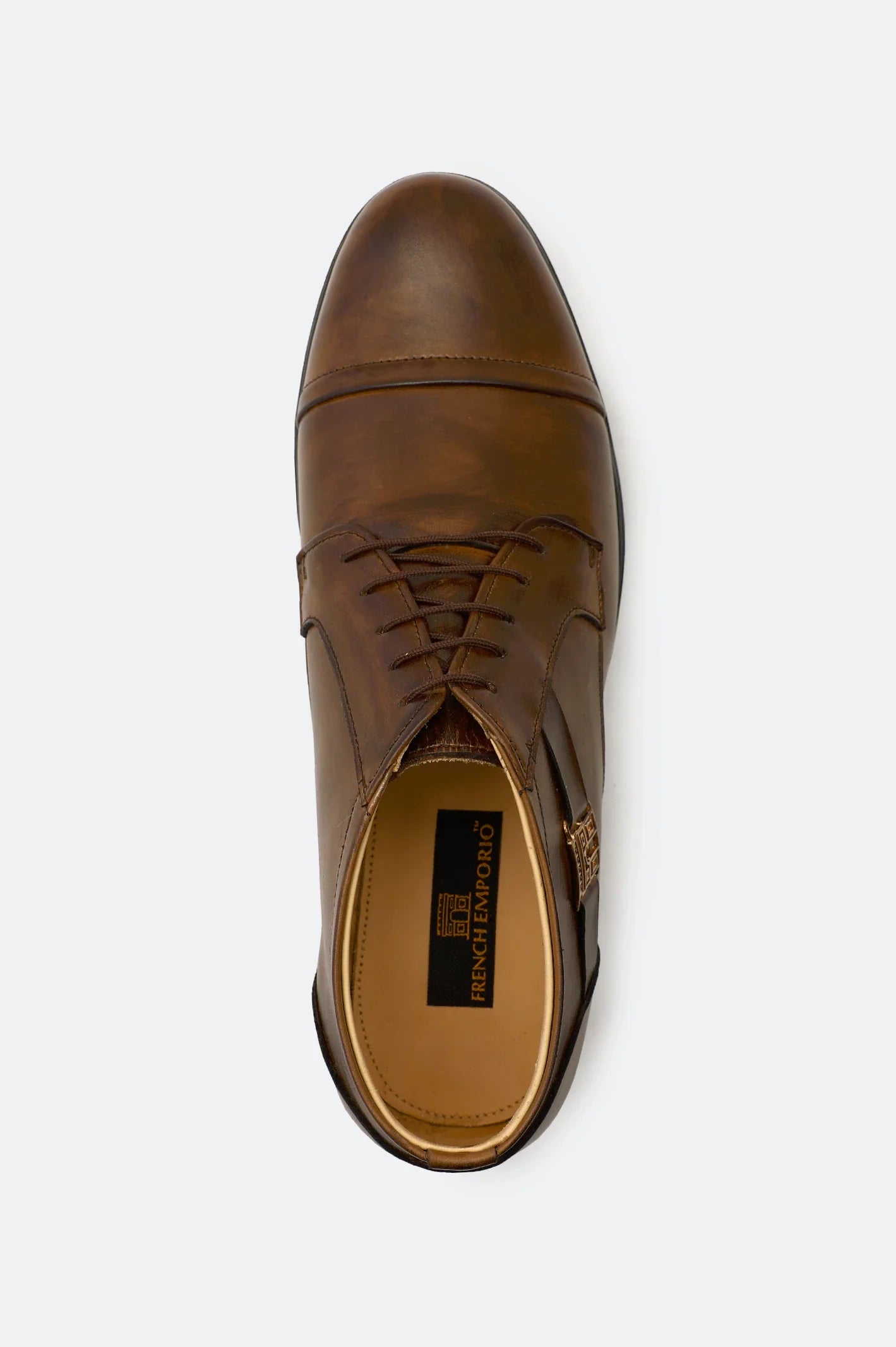 Brown Formal Shoes From French Emporio By Diners