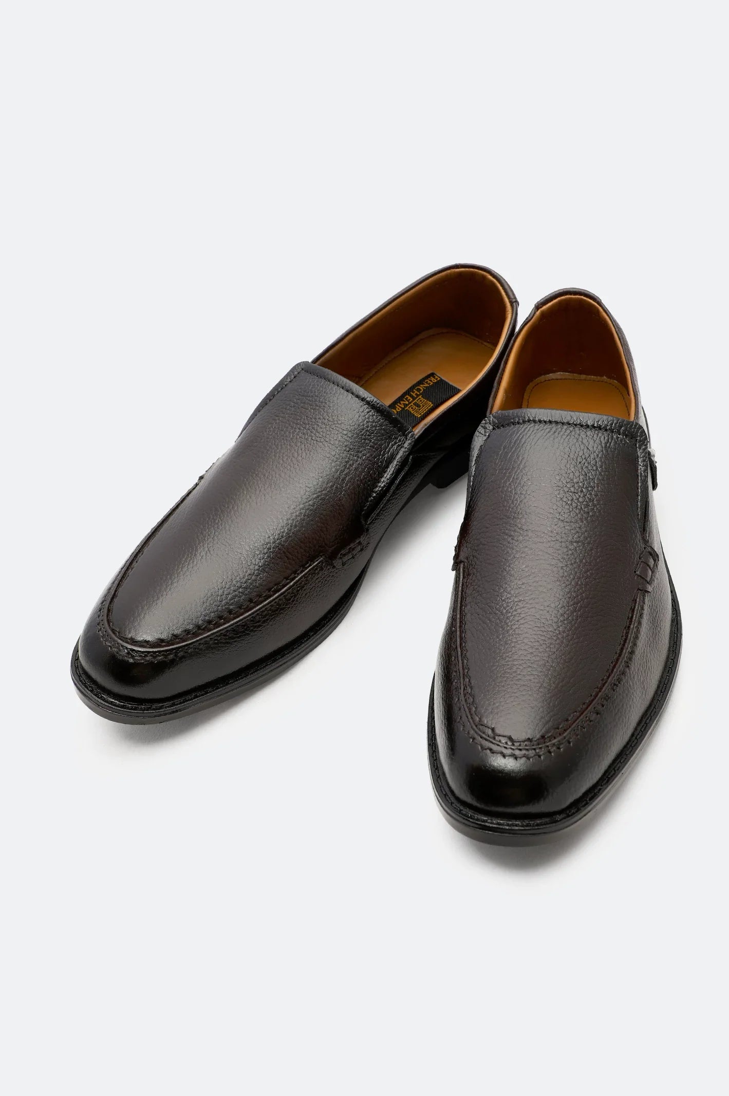 Brown Formal Moccasins Shoes From French Emporio By Diners