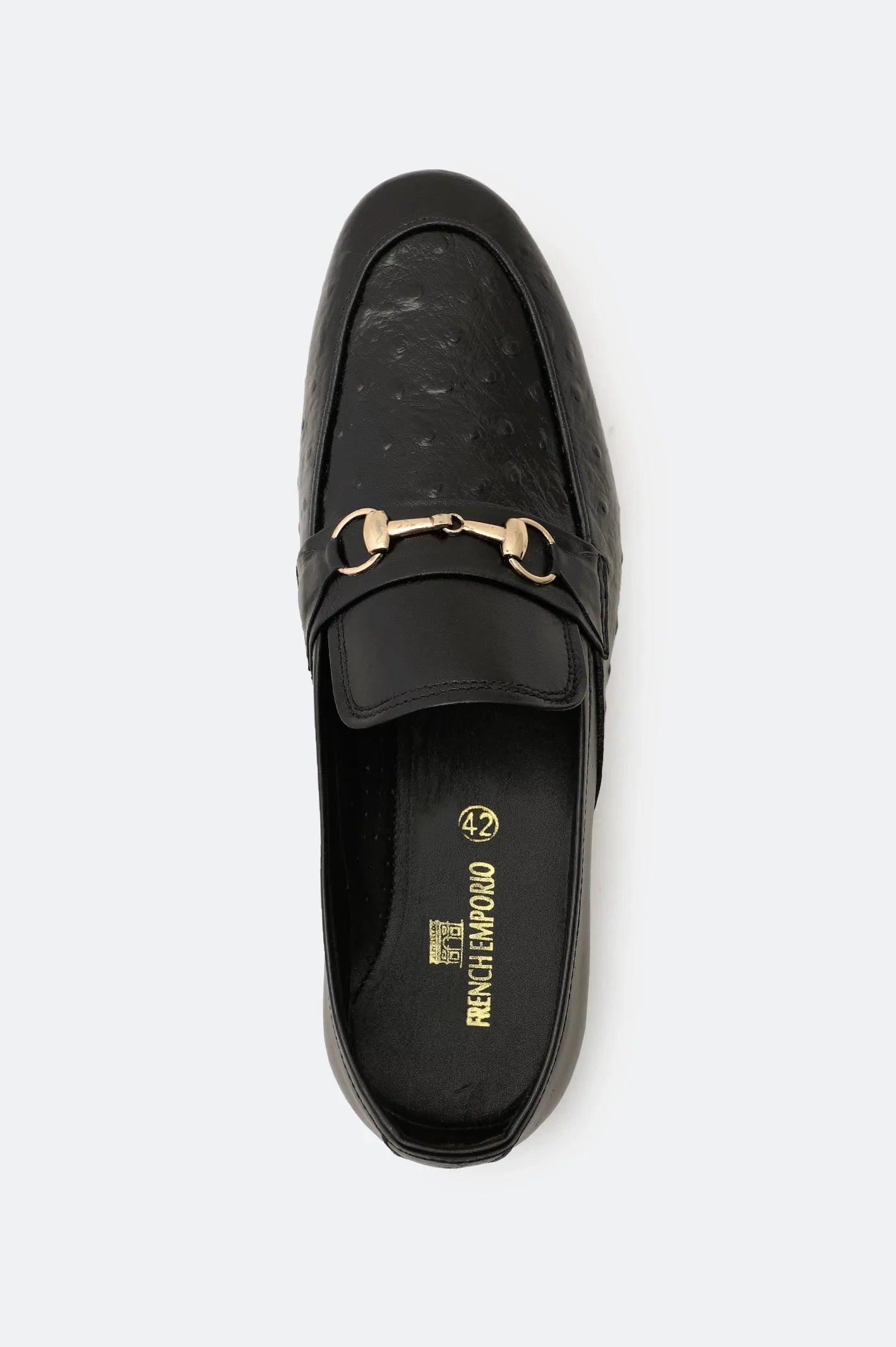 Black Moccasins Formal Shoes From French Emporio By Diners