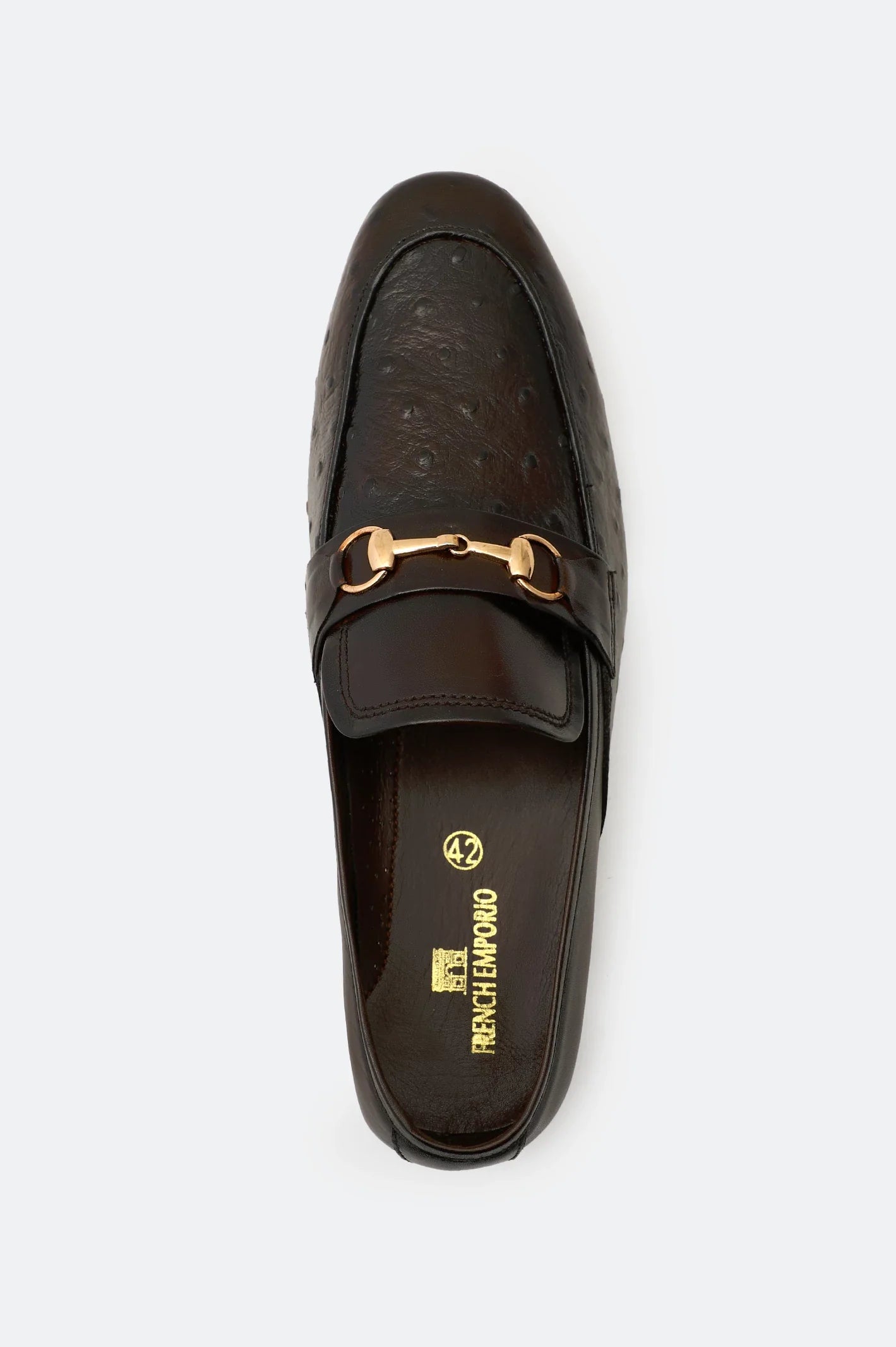 Brown Moccasins Formal Shoes From French Emporio By Diners