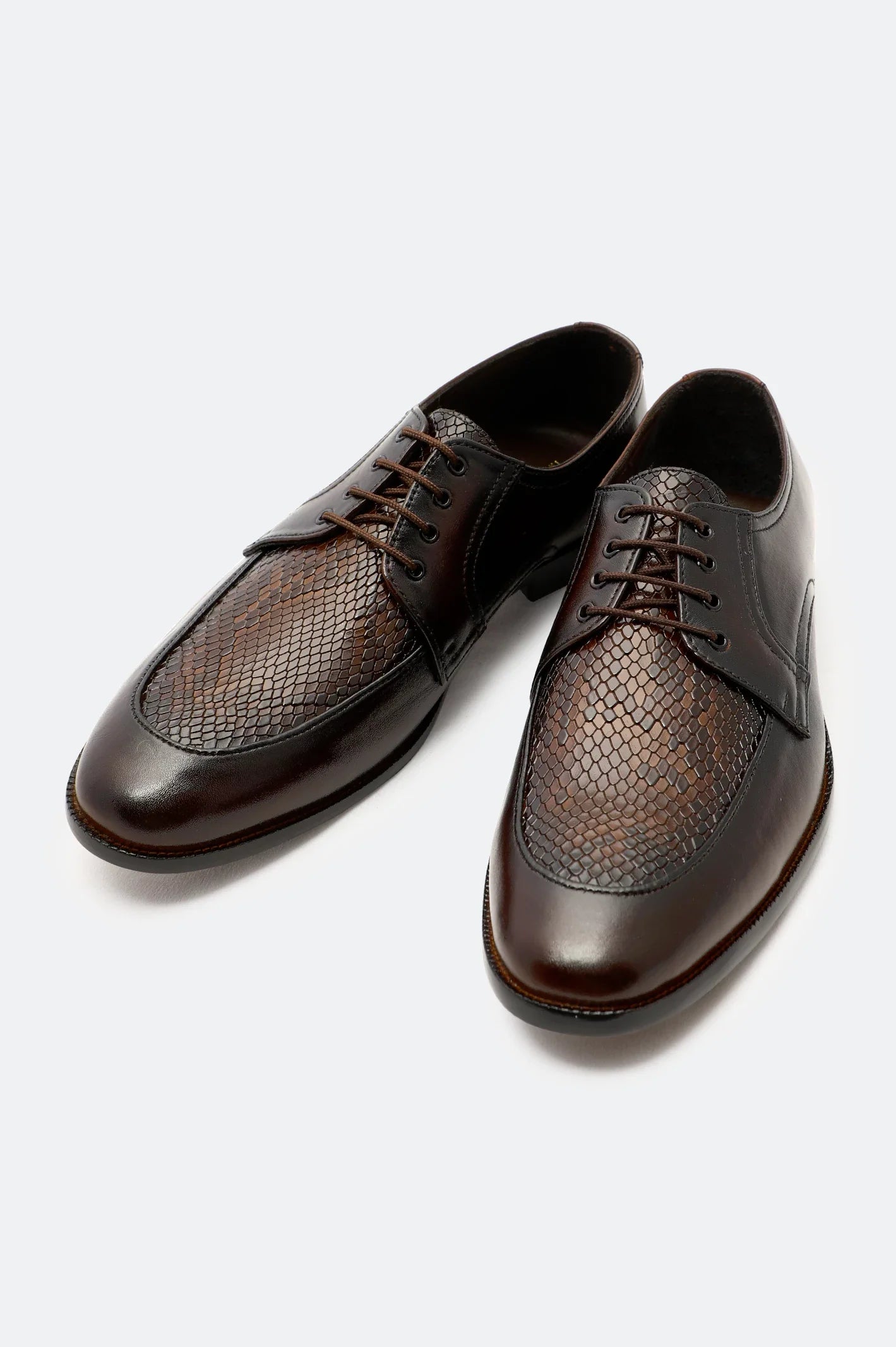 Brown Derby Formal Shoes From French Emporio By Diners