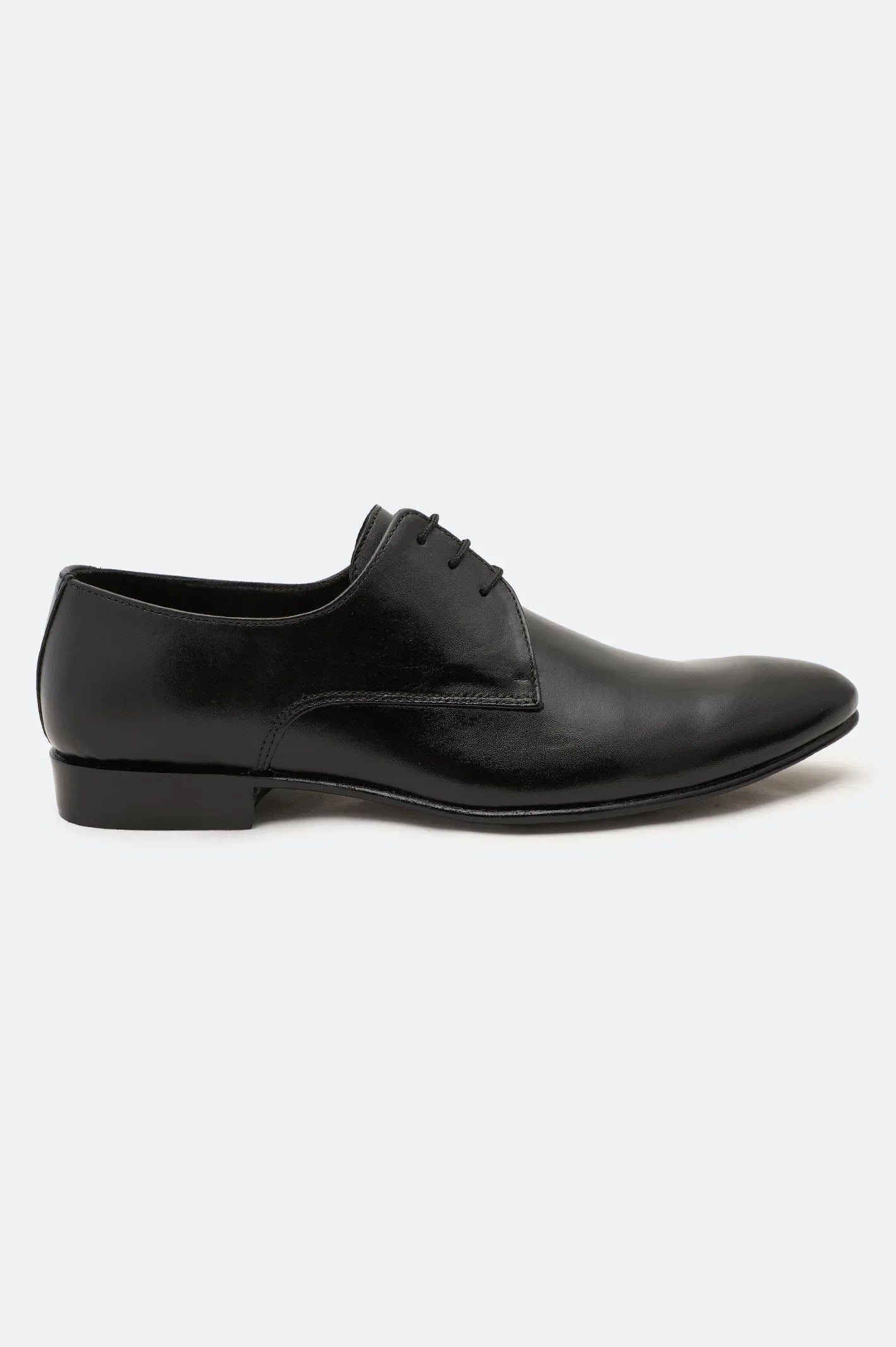 Black Derby Formal Shoes From French Emporio By Diners