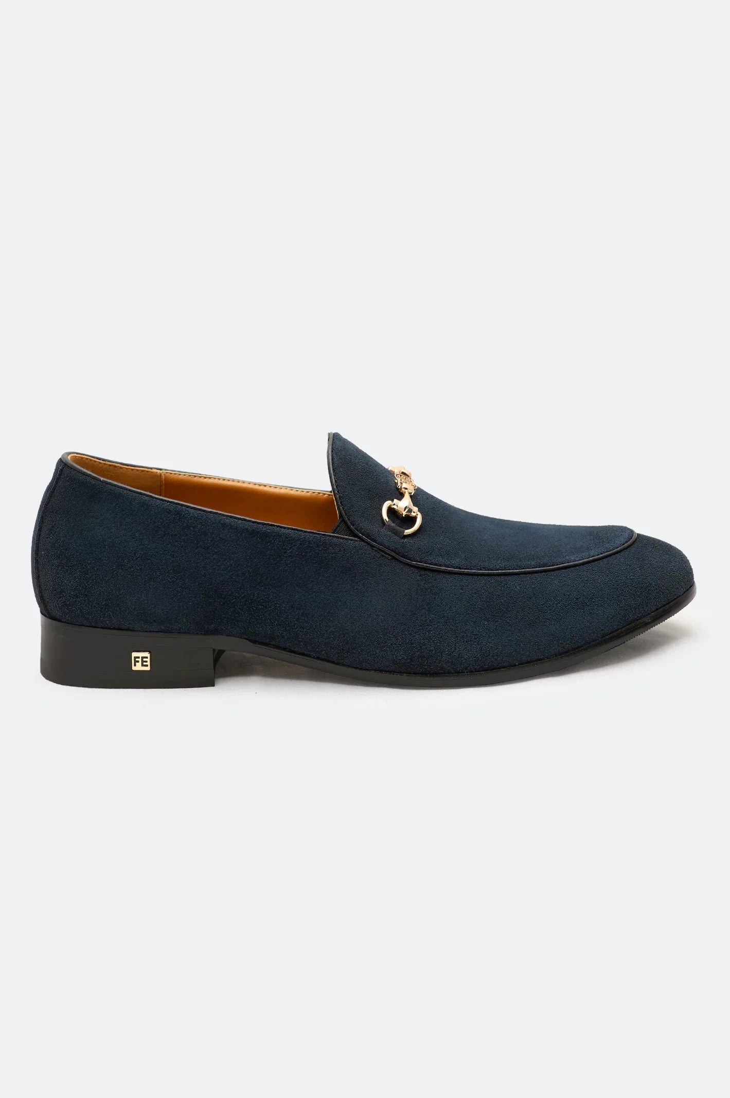 Navy Formal Moccassins Shoes