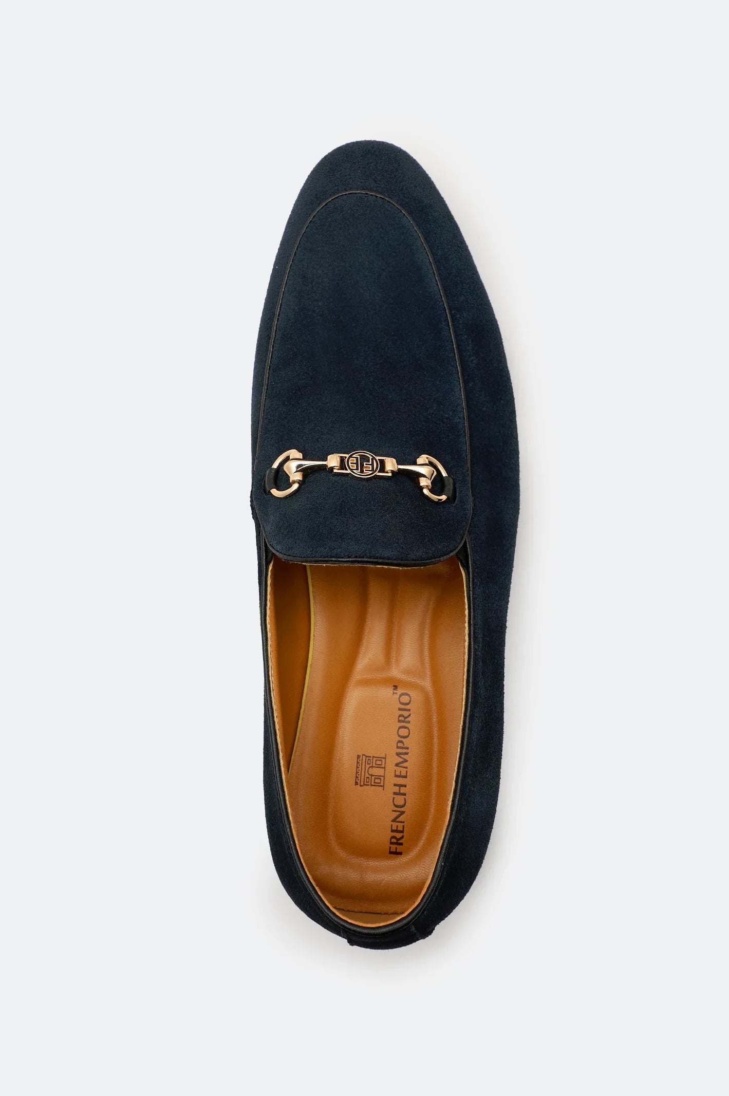 Navy Formal Moccassins Shoes