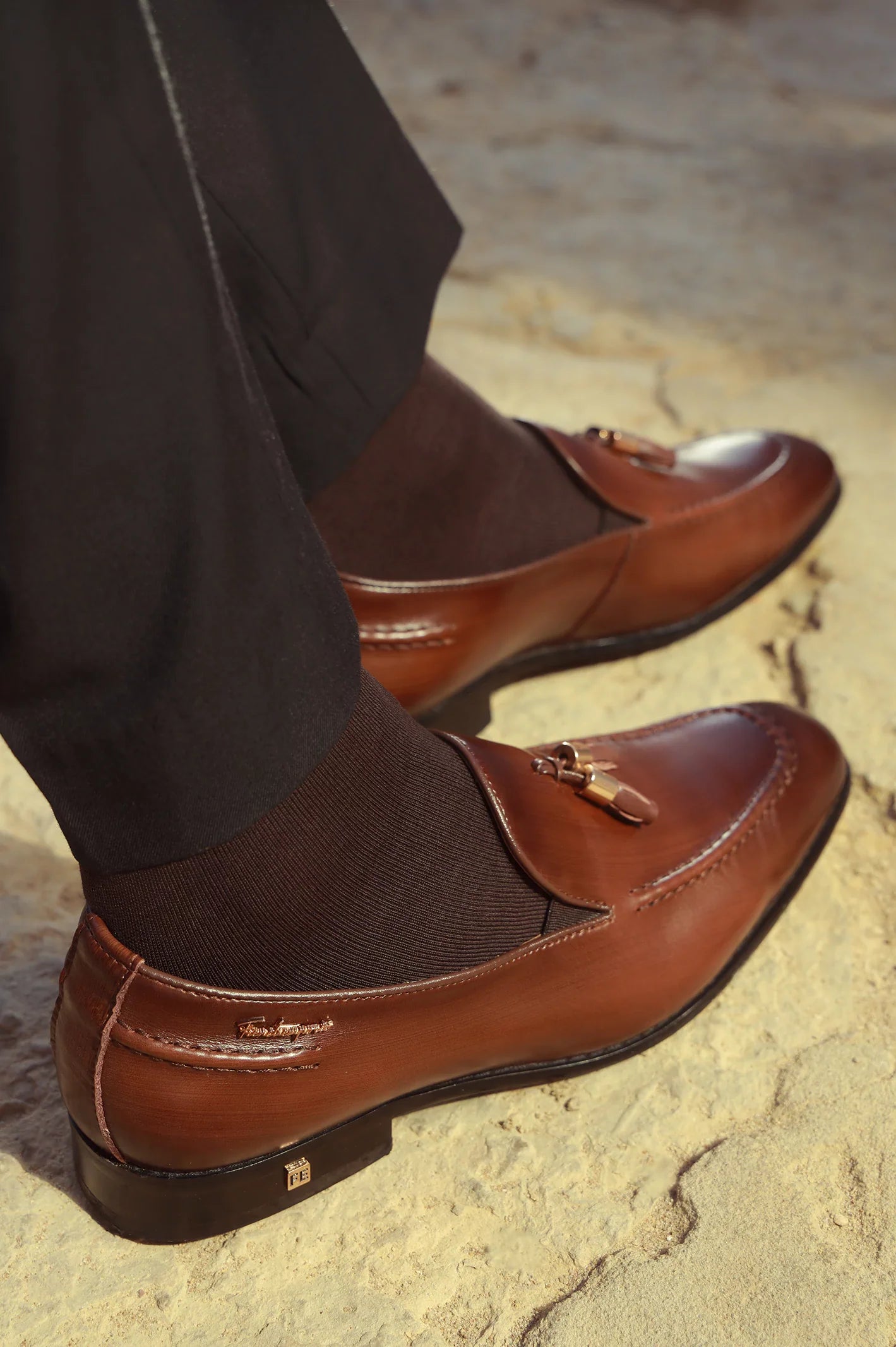 Brown Formal Moccassins Shoes