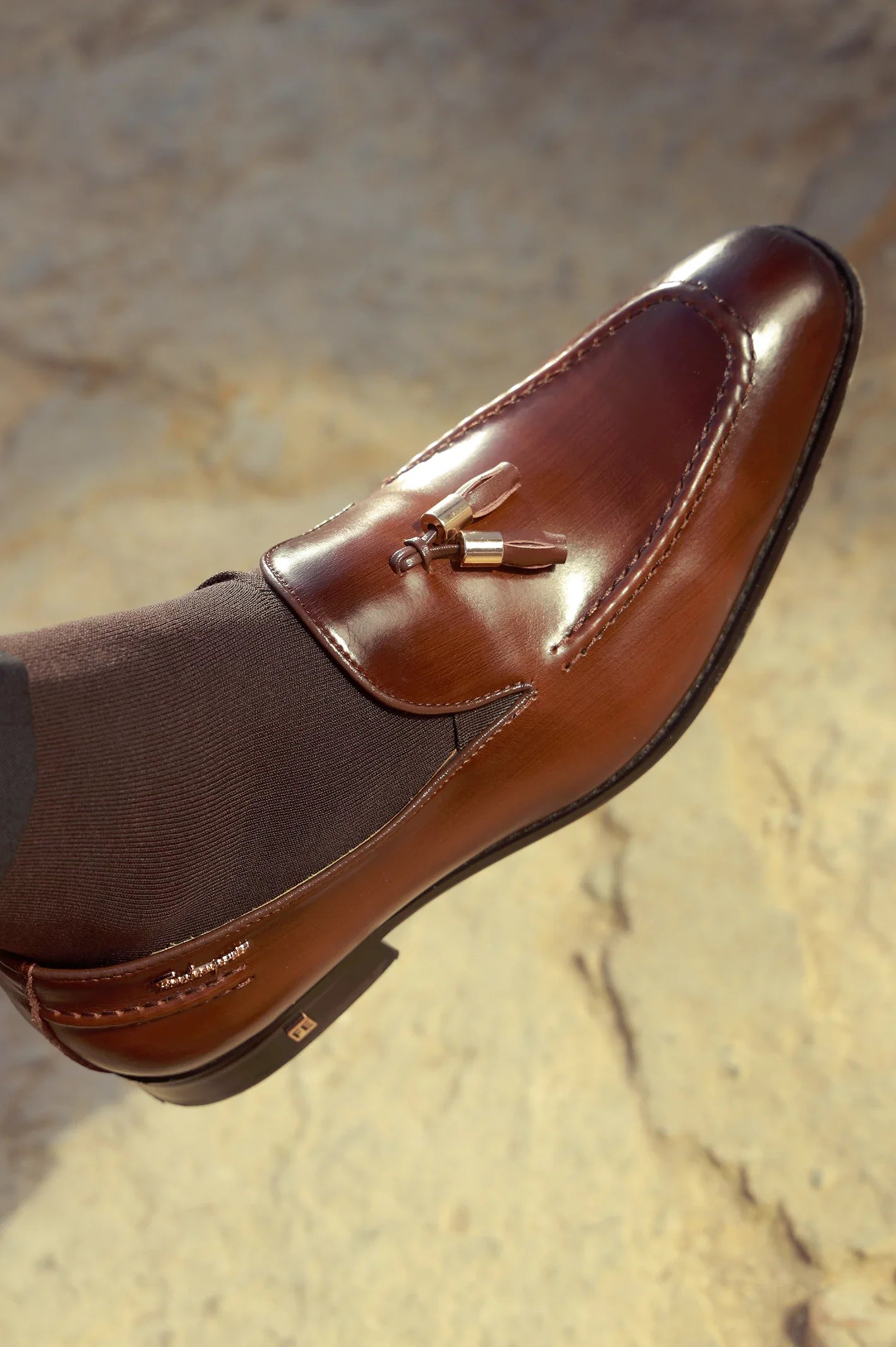 Brown Formal Moccassins Shoes