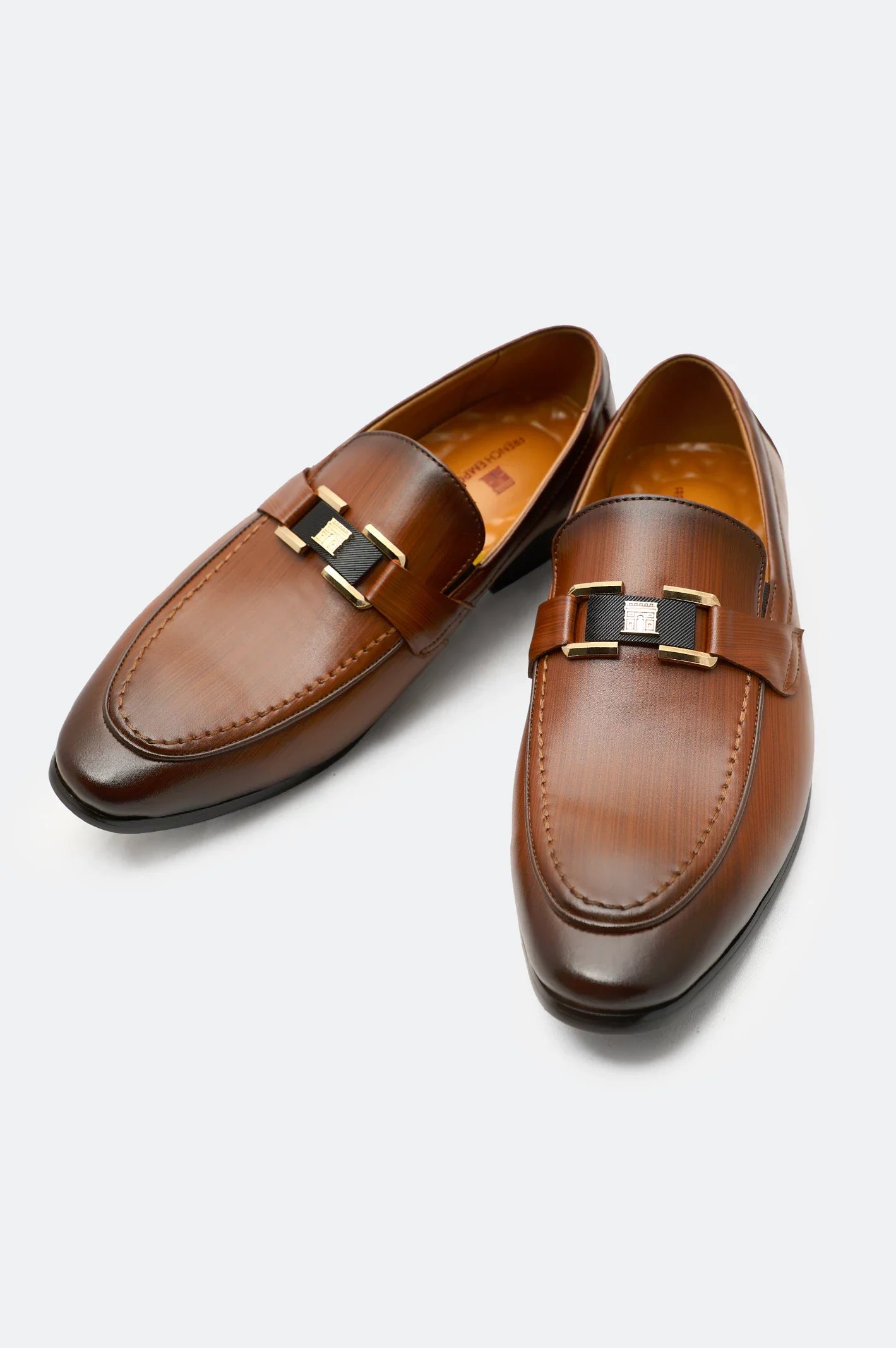 Coffee Men Formal Moccassins