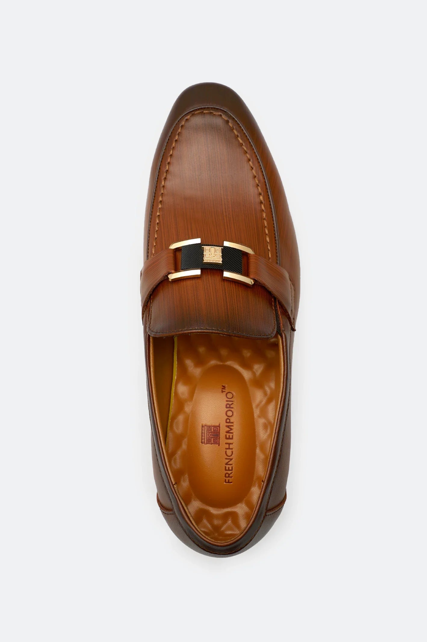Coffee Men Formal Moccassins