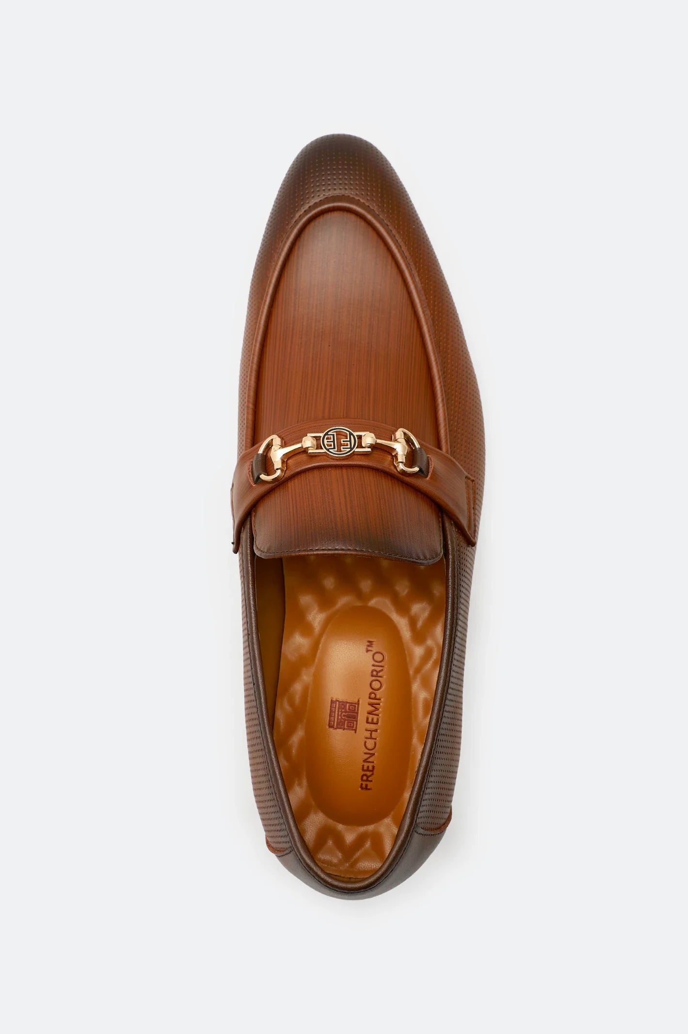 Coffee Men Formal Moccassins