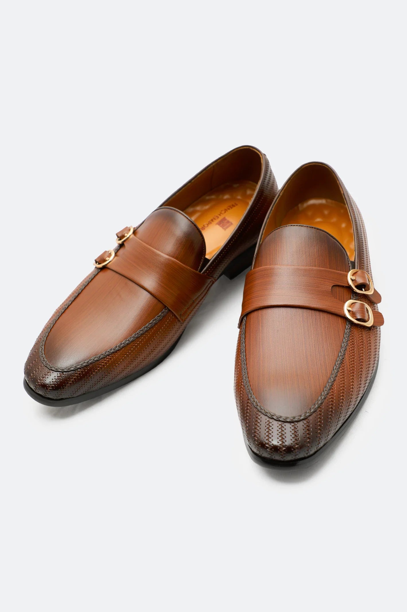 Coffee Men Formal Moccassins