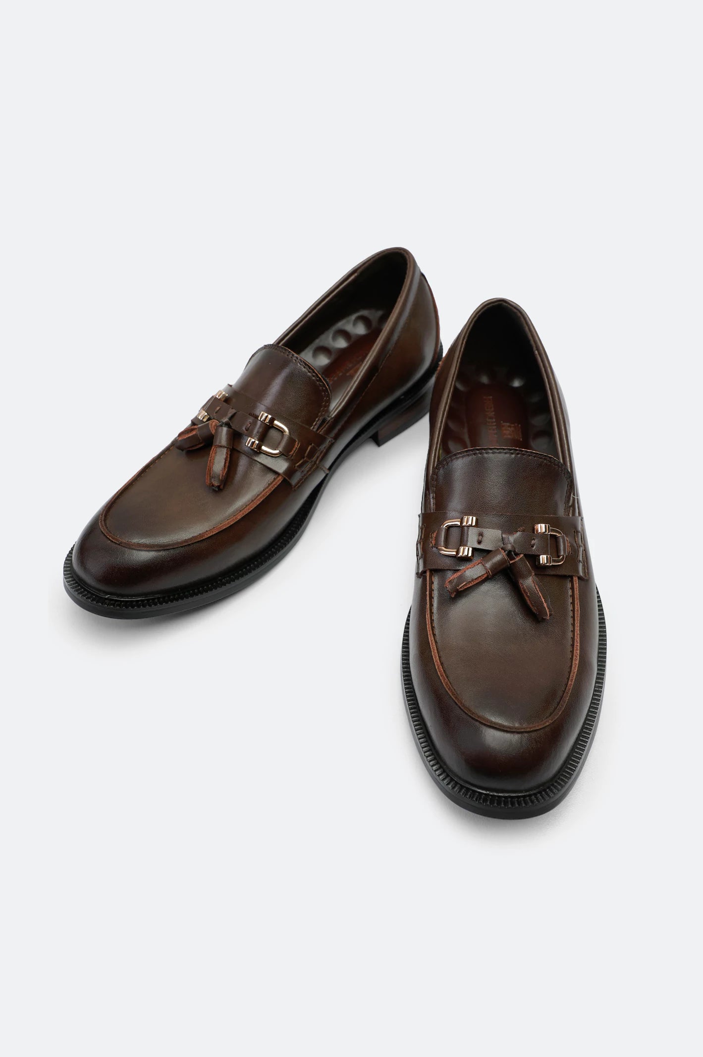 Coffee Men Formal Moccassins