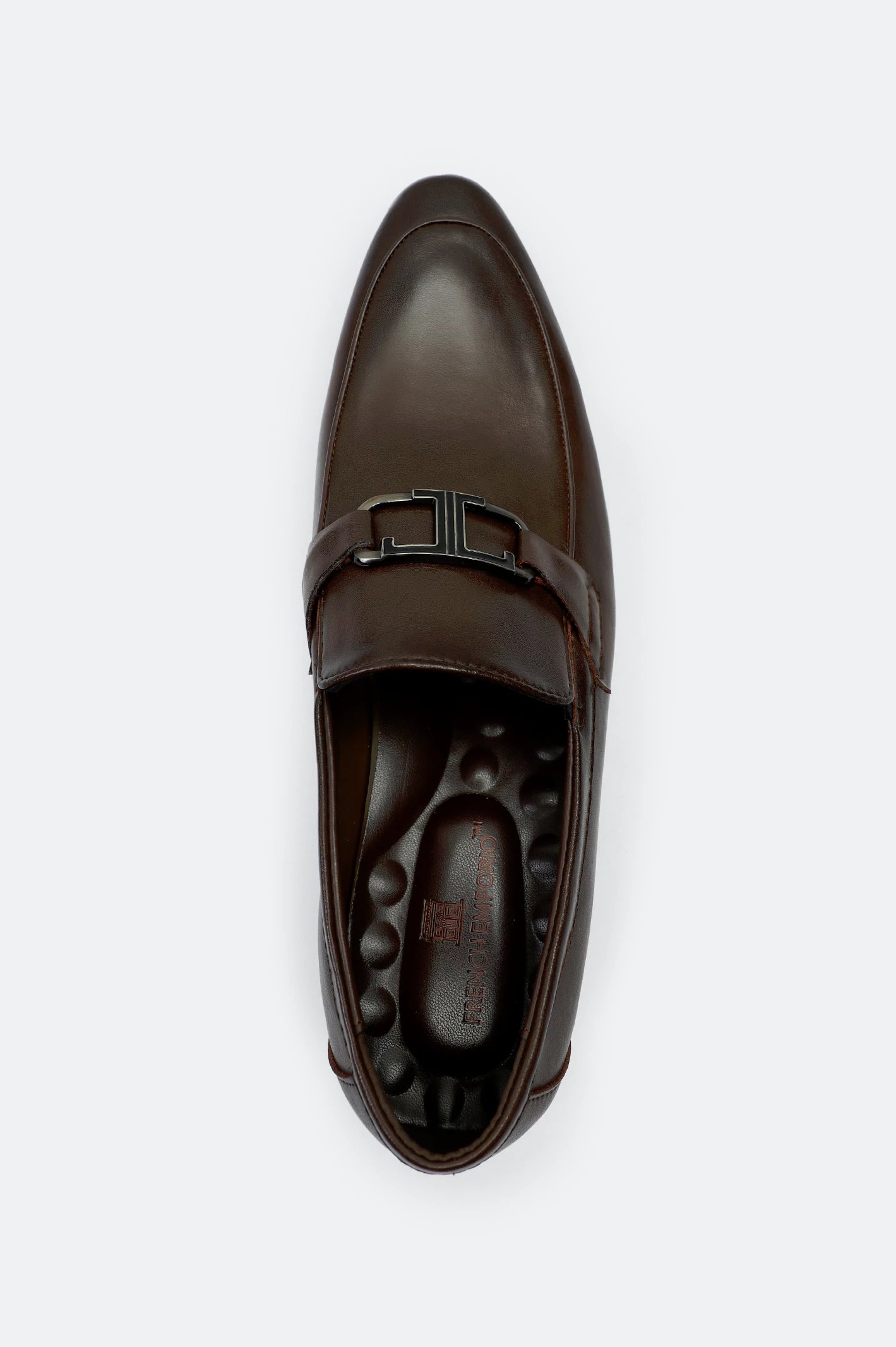 Coffee Men Formal Moccassins