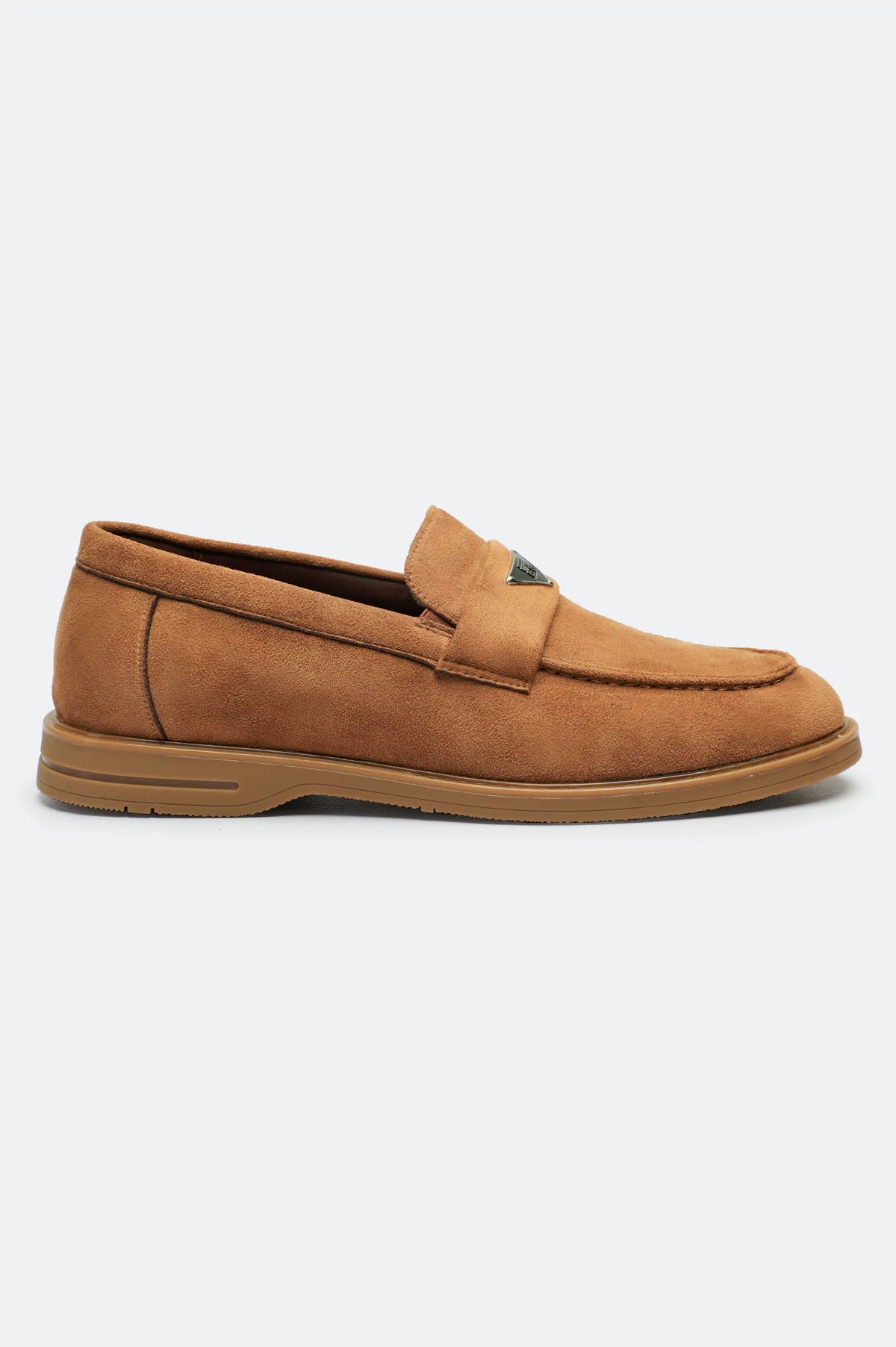 Brown Suede Formal Moccasins
