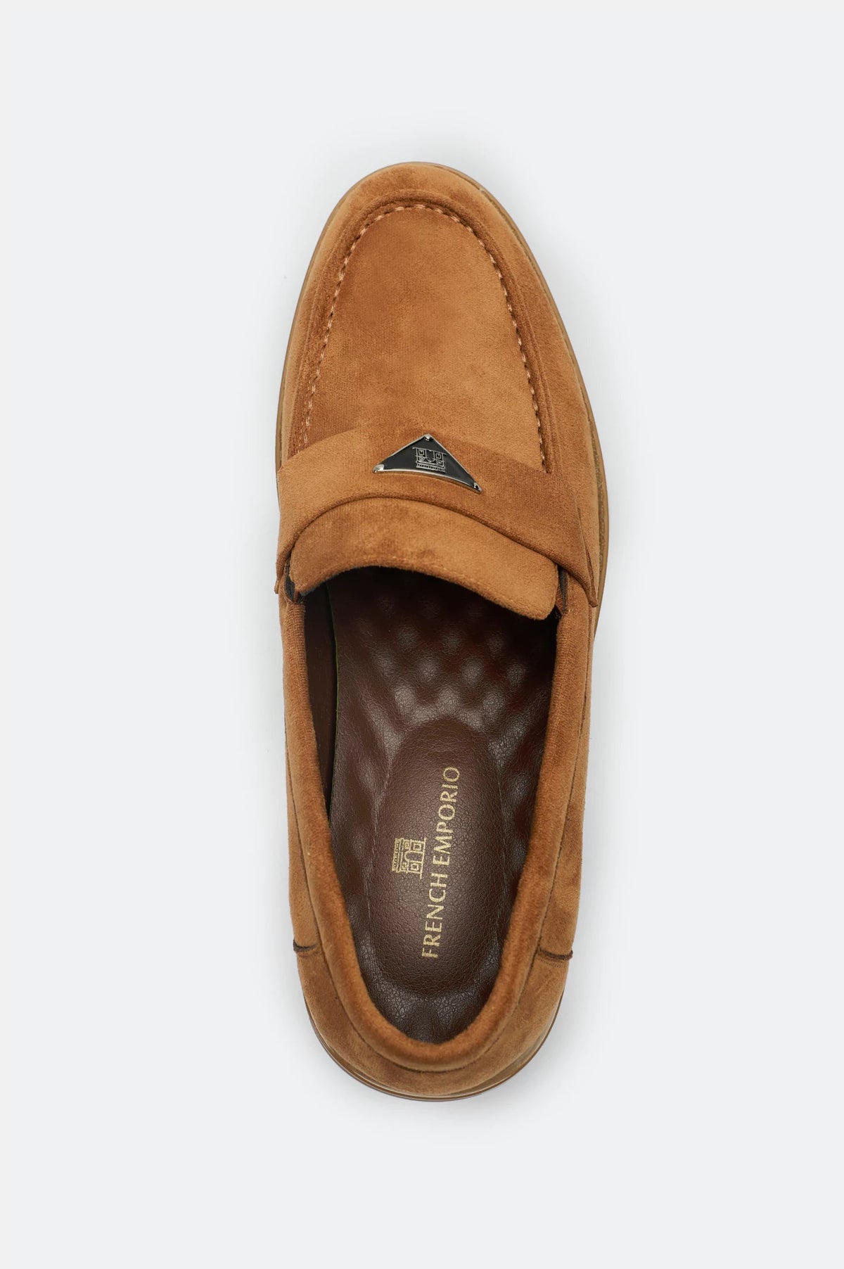 Brown Suede Formal Moccasins