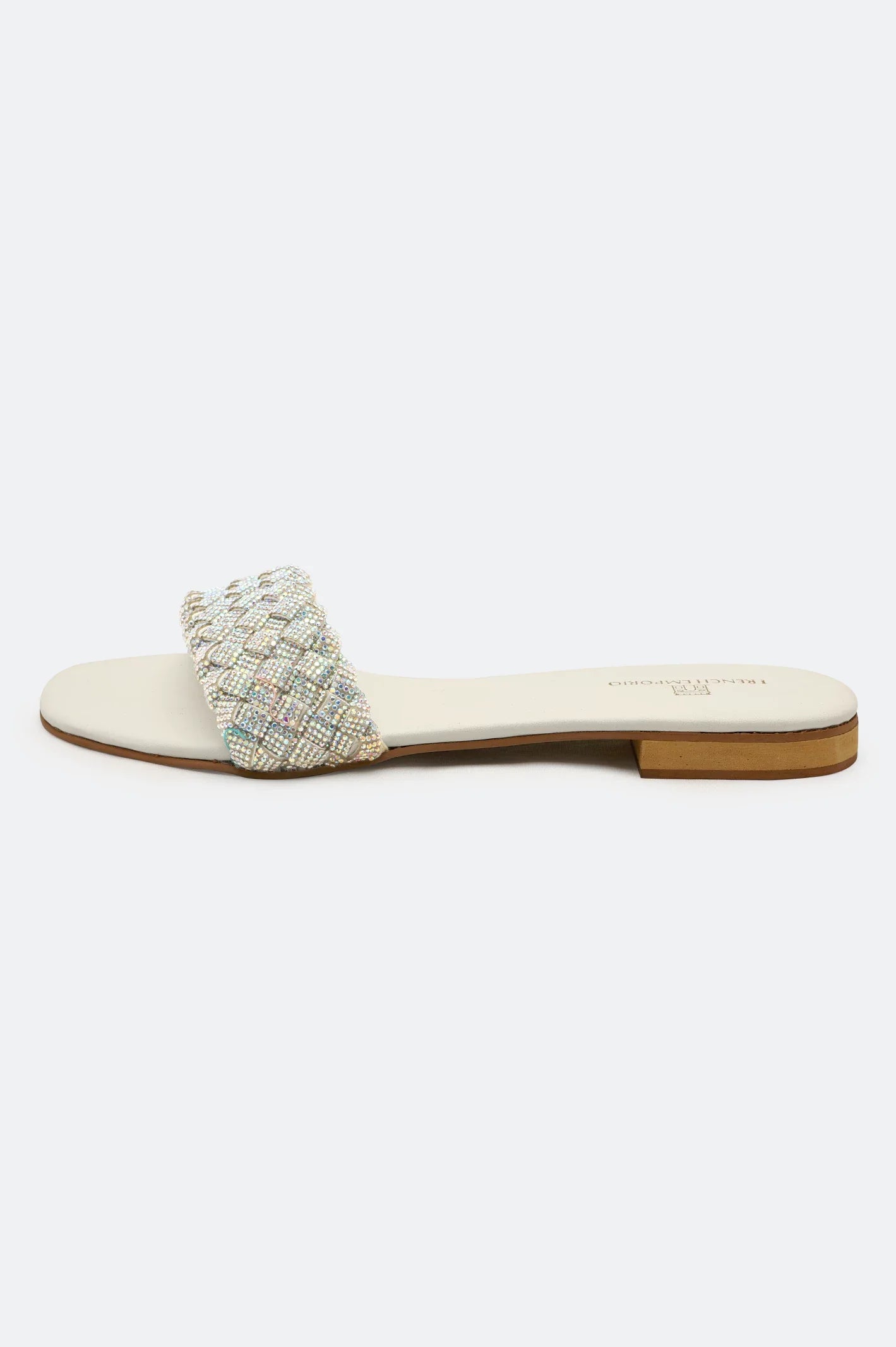 White Ladies Casual Slippers From French Emporio By Diners