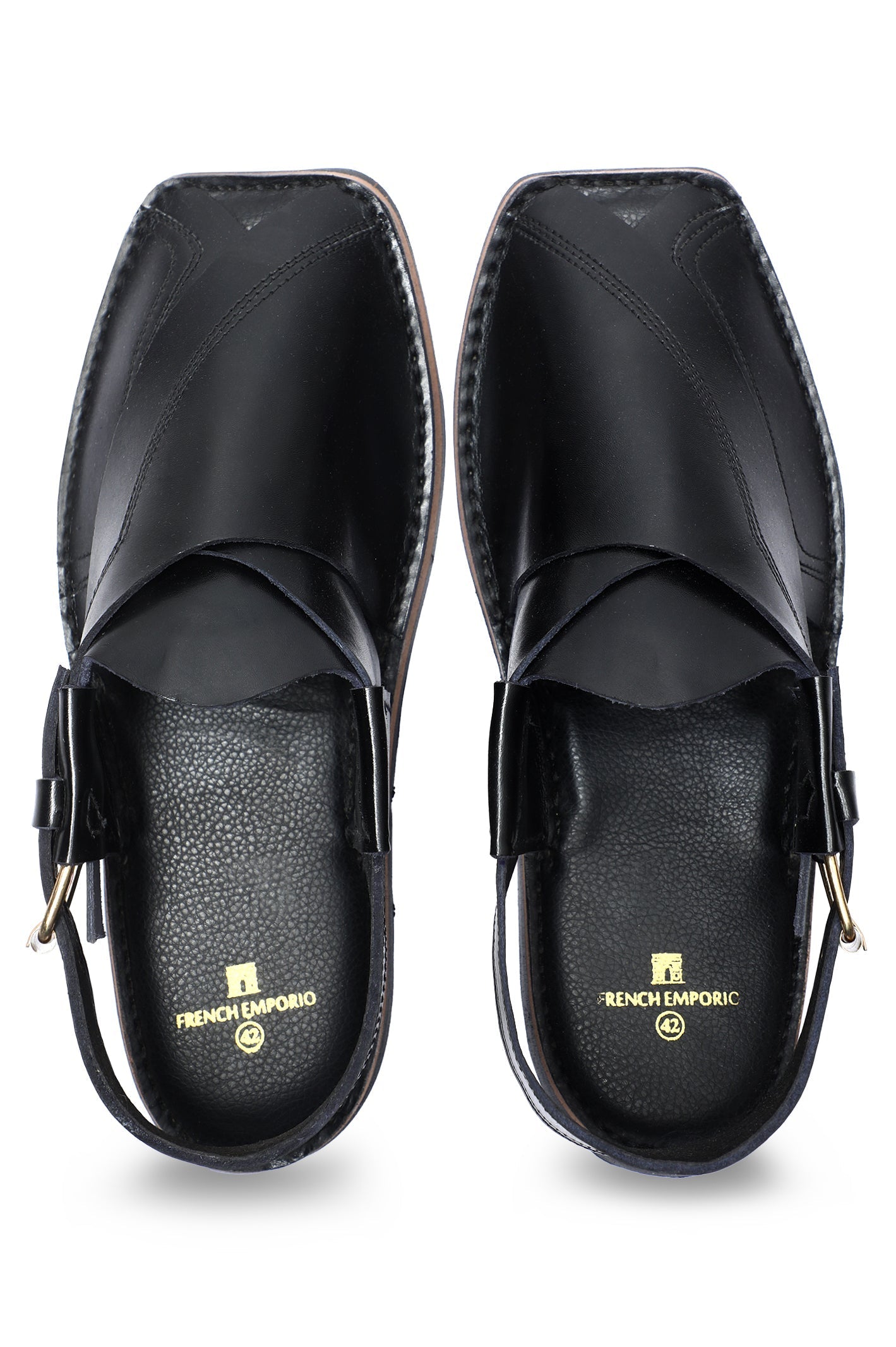 French Emporio Men's Sandal SKU: PSLD-0046-BLACK - Diners