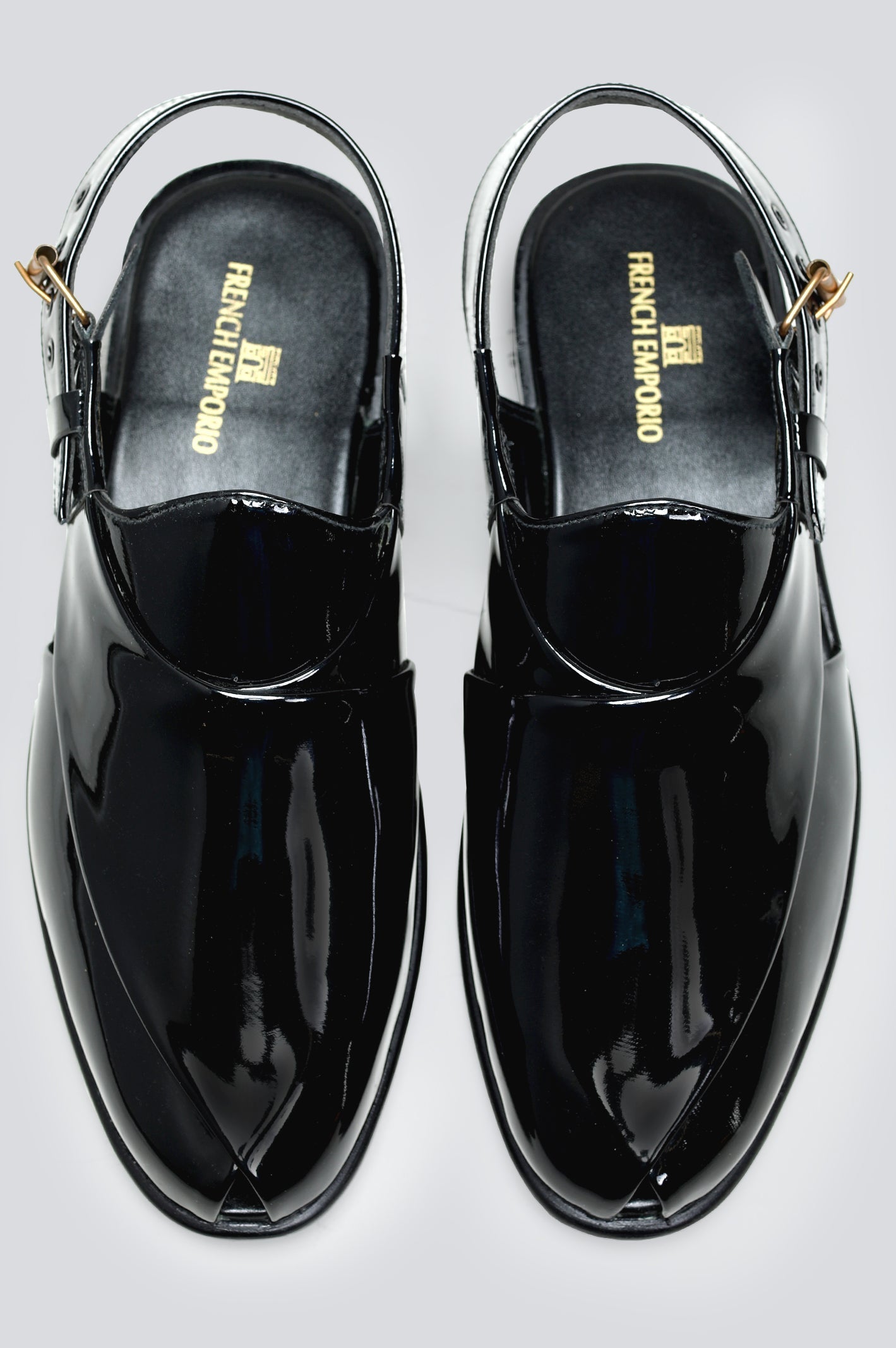 Black French Emporio Men's Sandals - Diners