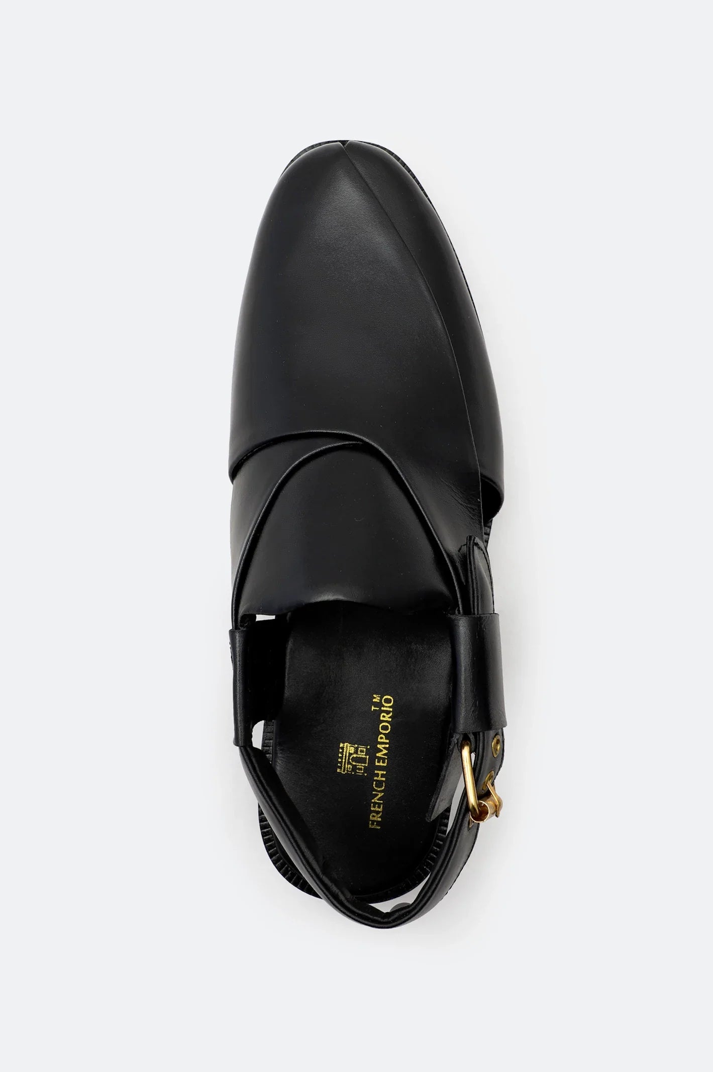 Black Men's Sandal From French Emporio By Diners