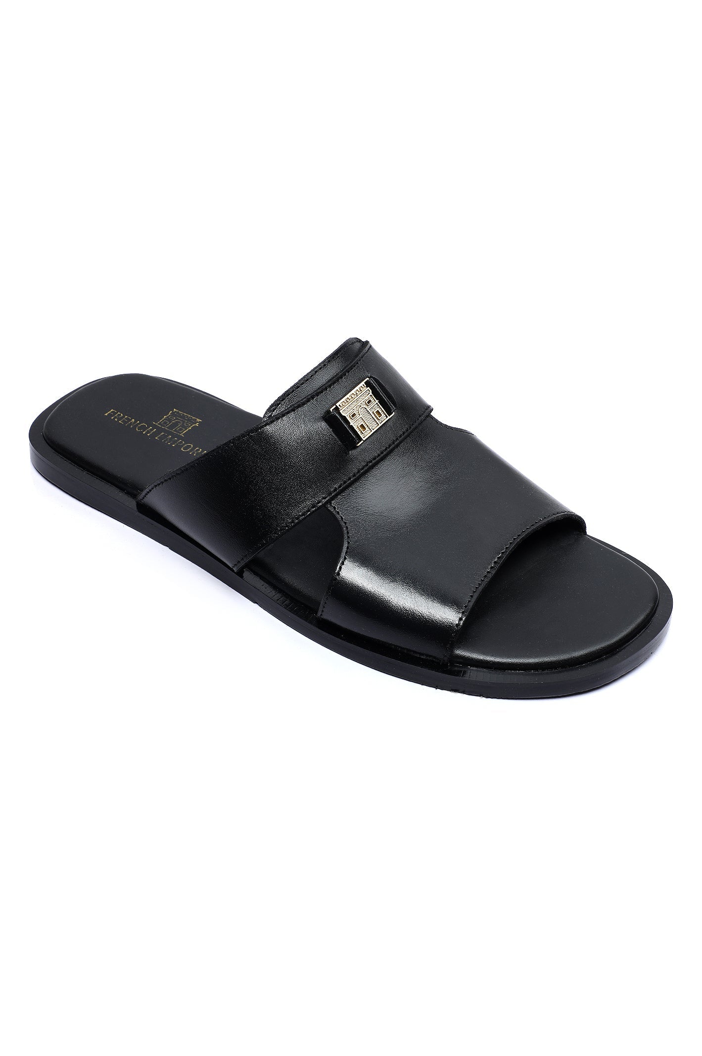 Slippers For Men SKU: SLP-0072-BLACK - Diners