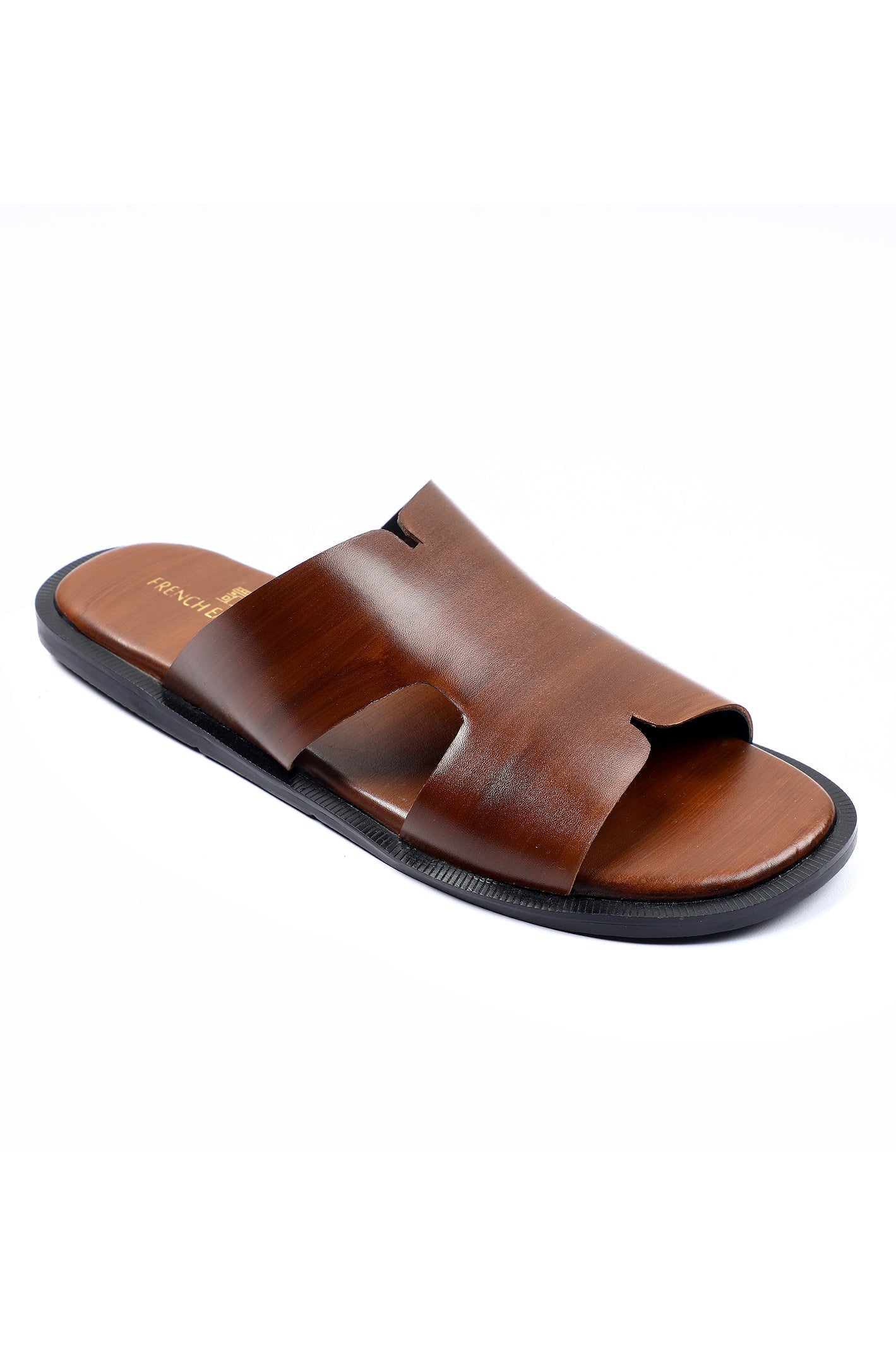 Slippers For Men SKU: SLP-0078-BROWN - Diners