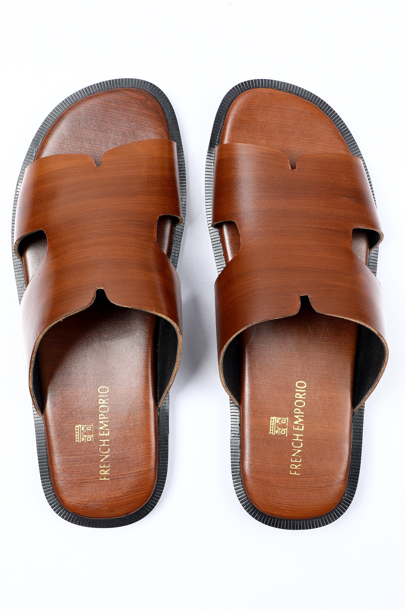 Slippers For Men SKU: SLP-0078-BROWN - Diners