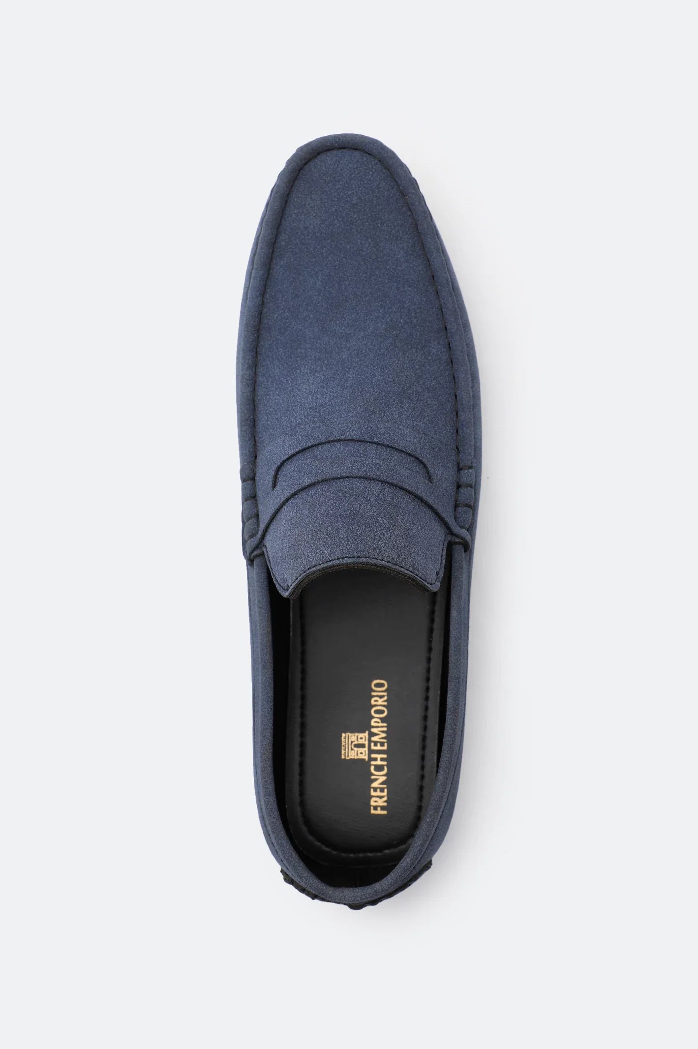 Blue Moccasins Casual Shoes