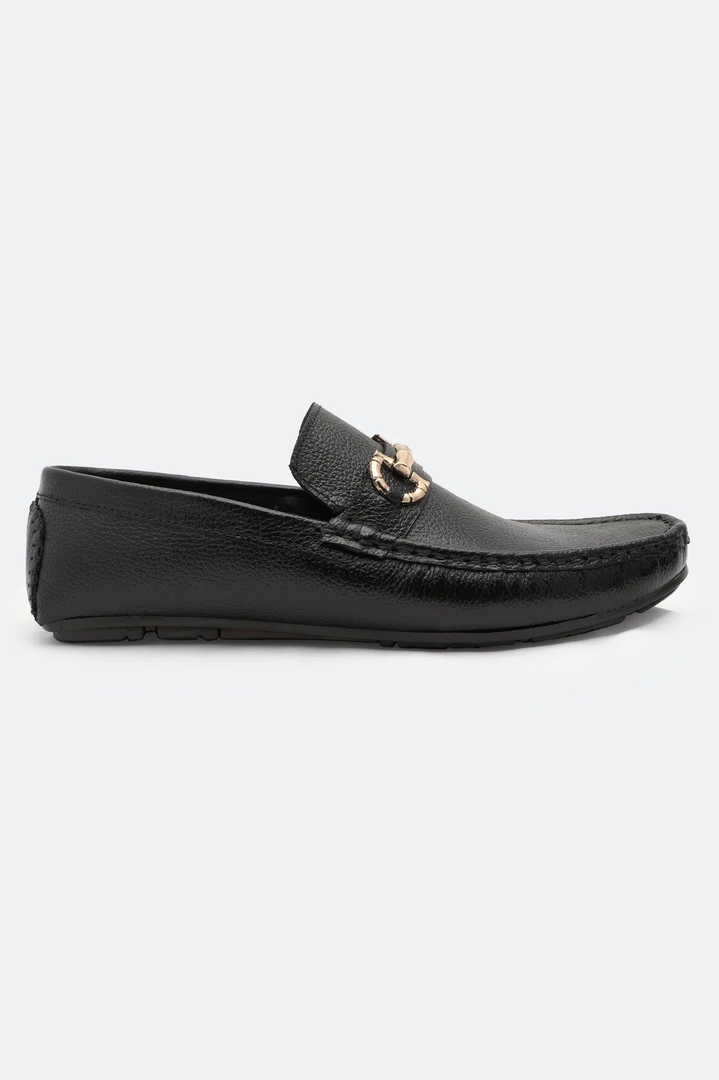 Black Casual Mocassins Shoes From French Emporio By Diners