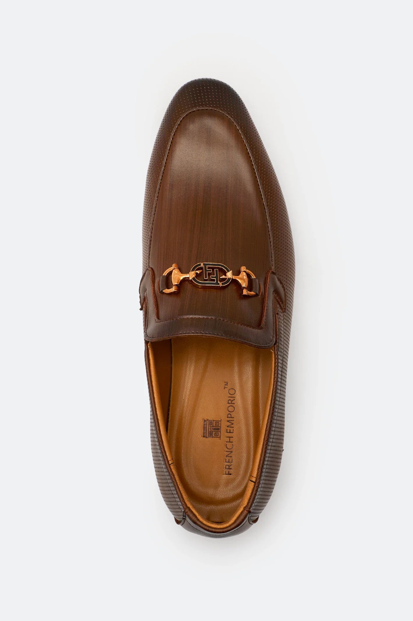 Brown Formal Mocassins Shoes Premium Shoes From French Emporio By Diners