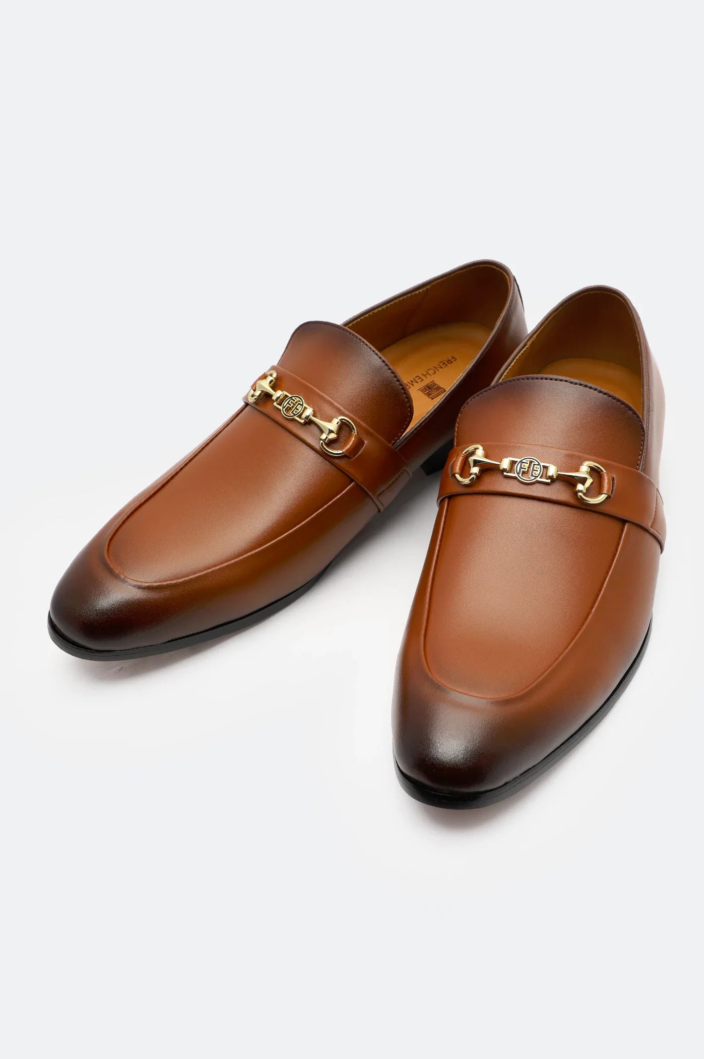 Brown Formal Mocassins Shoes Premium Shoes From French Emporio By Diners