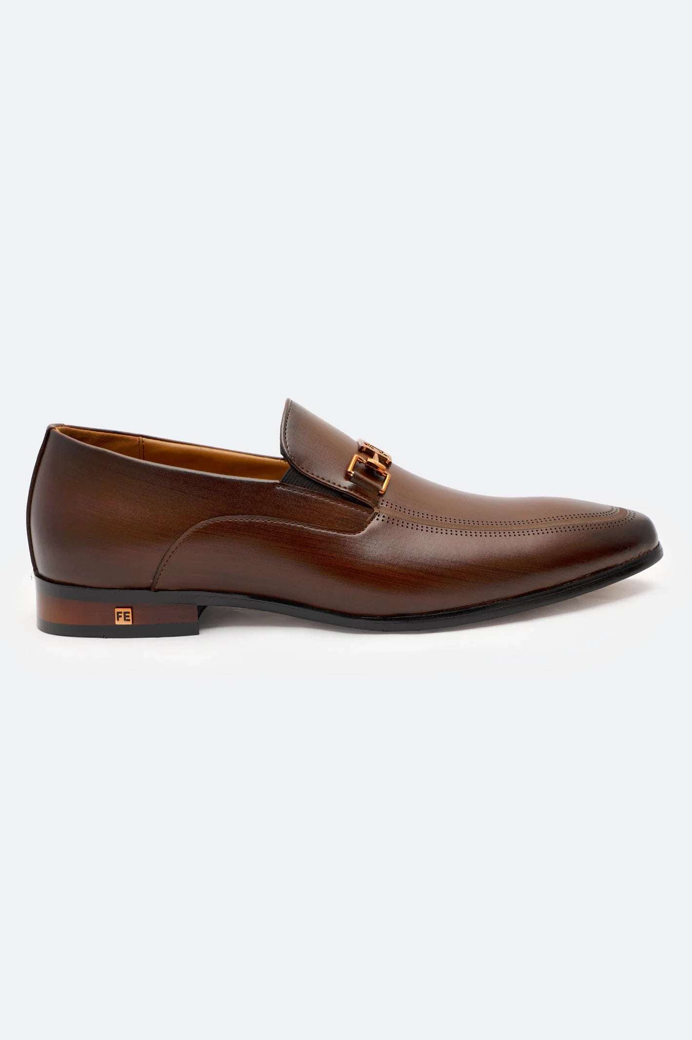 Brown Formal Mocassins Shoes Premium Shoes From French Emporio By Diners