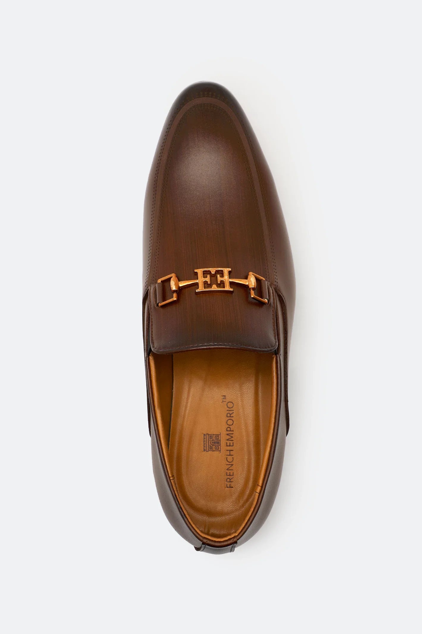 Brown Formal Mocassins Shoes Premium Shoes From French Emporio By Diners