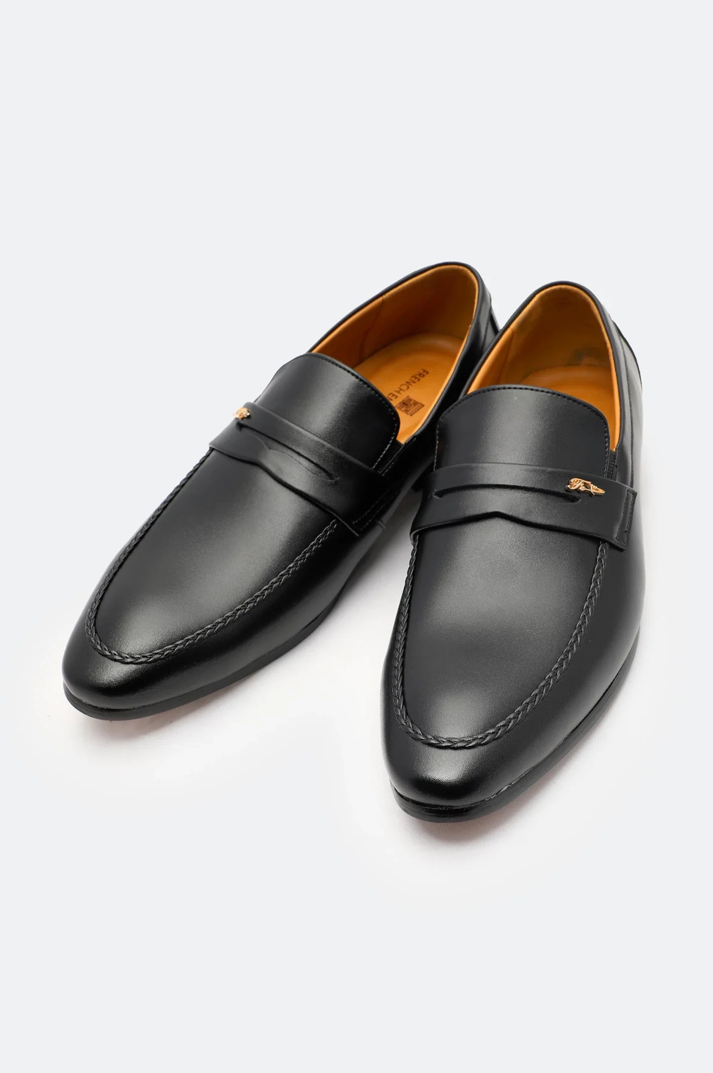 Black Formal Mocassins Shoes Premium Shoes From French Emporio By Diners