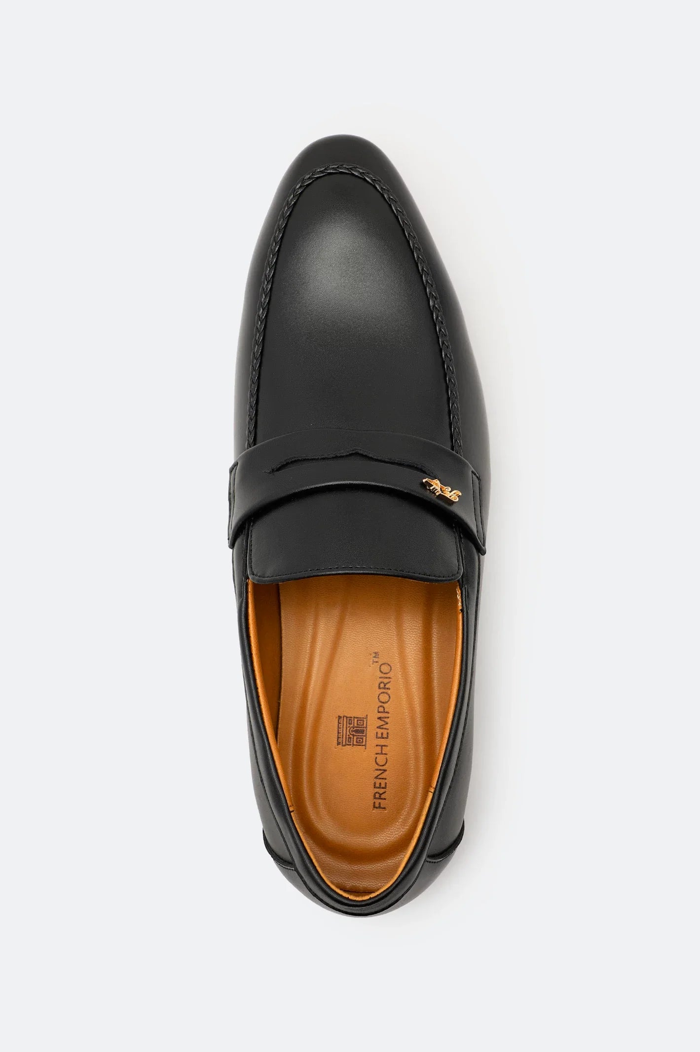 Black Formal Mocassins Shoes Premium Shoes From French Emporio By Diners